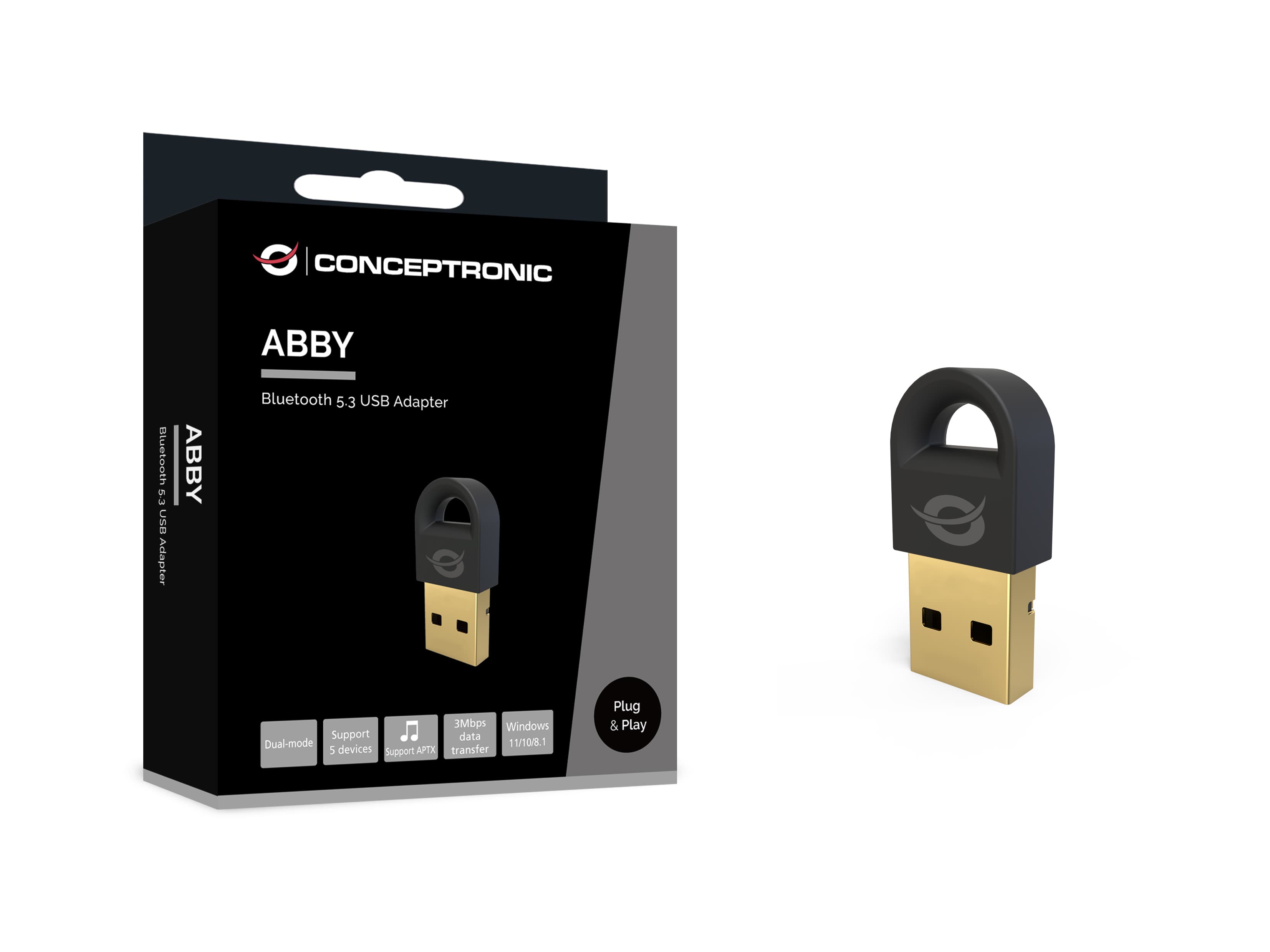 Adaptateur USB Bluetooth 5.3 — photo 2 sur 6