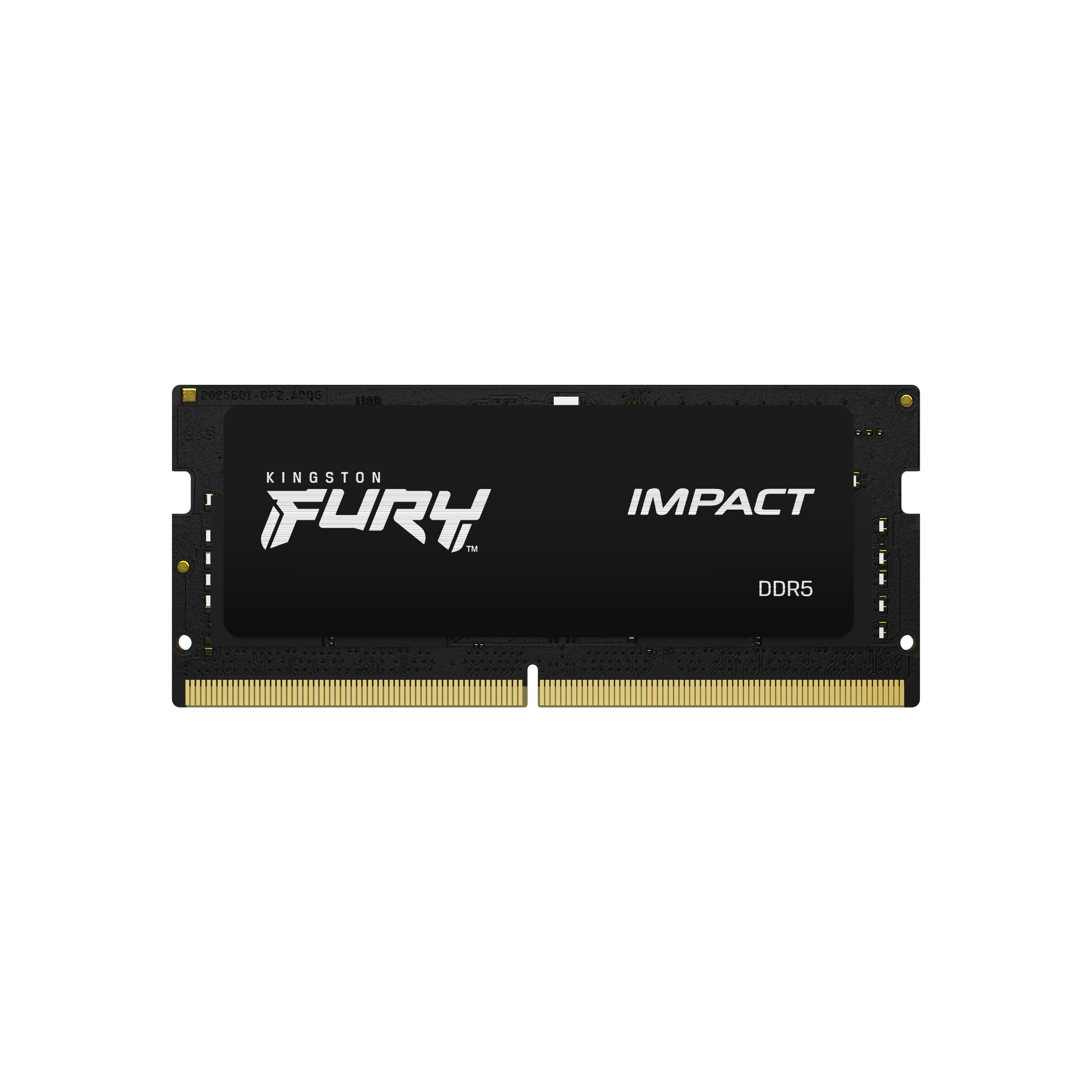 FURY 64GB - 2 x 32 GB - DDR5 - 262-pin SO-DIMM - Black