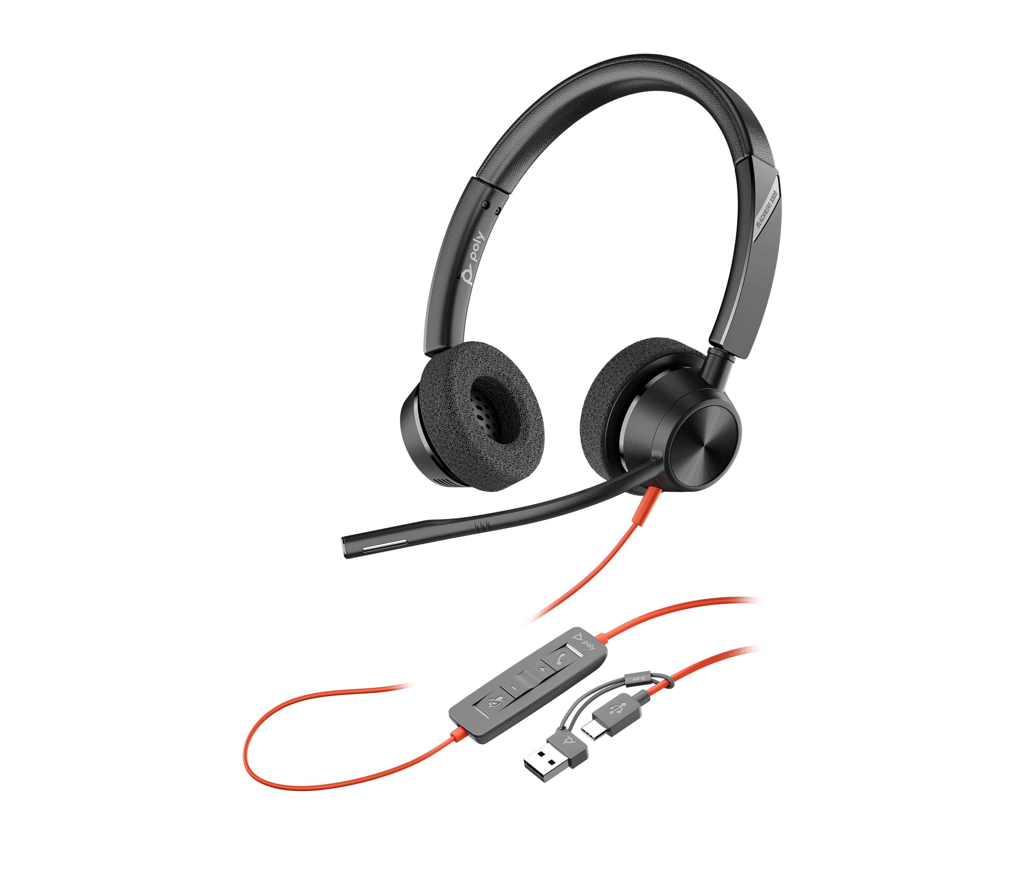HP Poly Blackwire 3325 Stereo USB-C Headset — photo 6 of 8