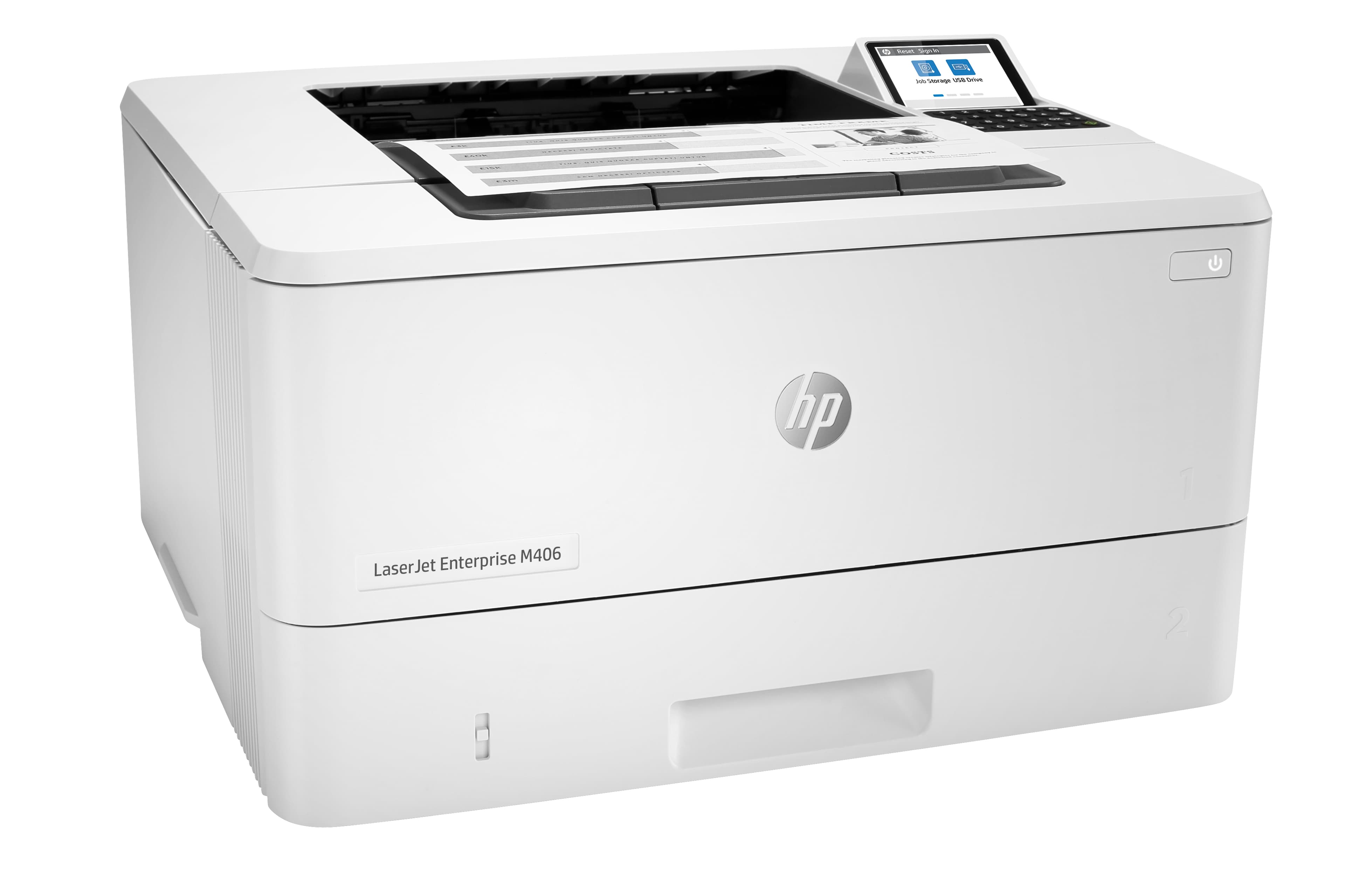 Imprimante HP LaserJet Enterprise M406dn — photo 2 sur 15