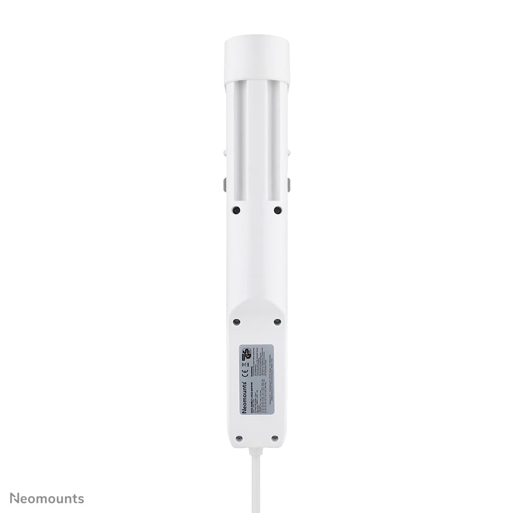 Prise de bureau VOLT avec bride - 2 x USB-C (20W) - 1x USB-A (18W) - 3 x 230V. - Type de fiche F - 3680 Watts- 1,4 m Câble - Blanc — photo 4 sur 16