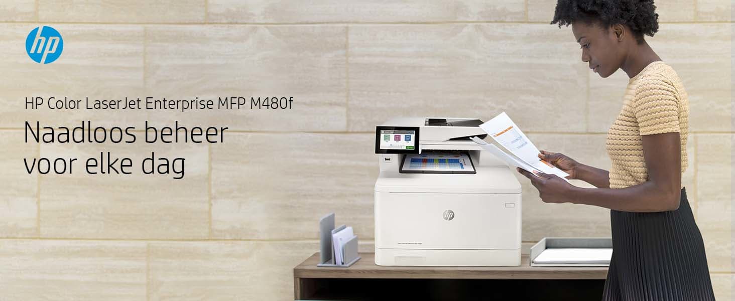 HP Color LaserJet Enterprise MFP M480f Printer — photo 11 of 20