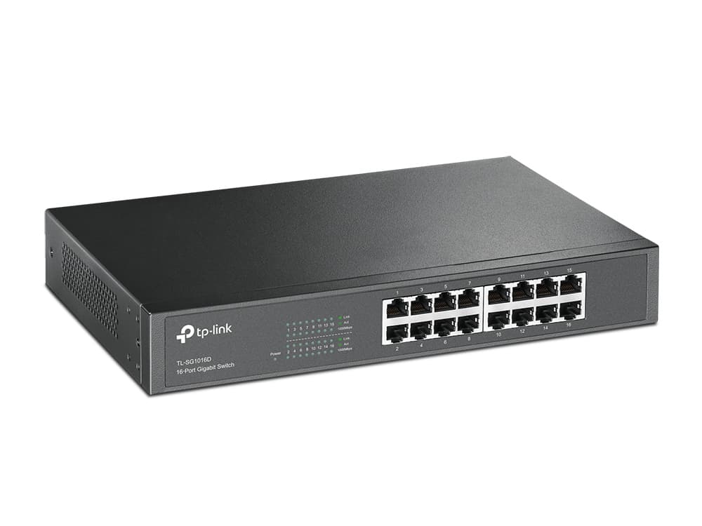 TP-LINK TL-SG1016D 16-Port Gigabit Unmanaged Switch