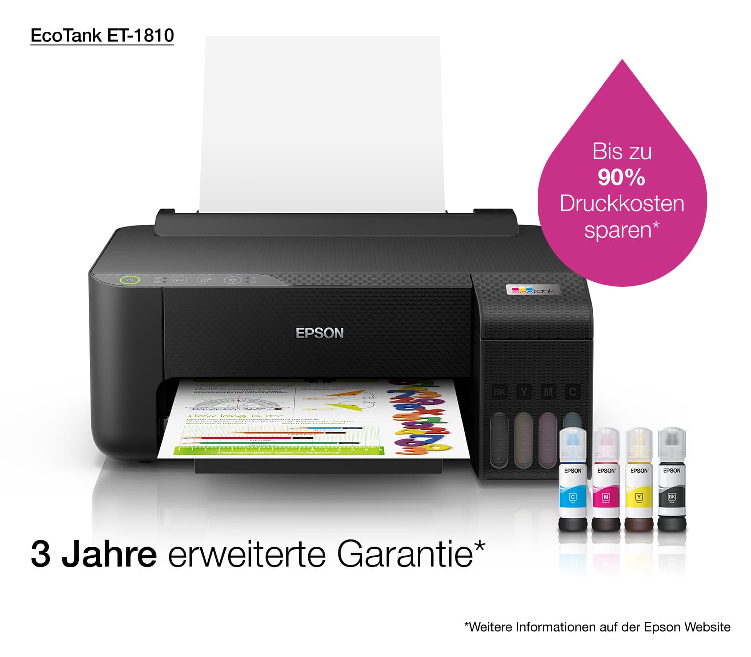 Epson EcoTank ET-1810 Inkjet Printer — photo 19 of 33