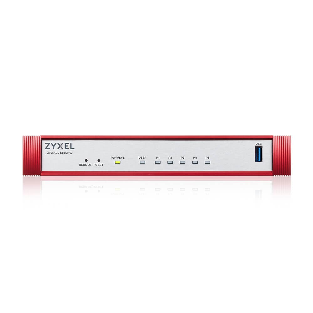 USG FLEX 50 H - 5 Gigabit user-definable ports - 1 USB with 1 YR Gold Security Pack