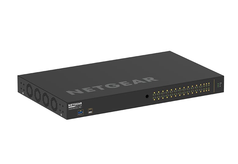 NETGEAR GSM4230P 24-Port Gigabit PoE+ Managed Switch with 300W Power Supply and 4 SFP Ports — photo 3 of 7