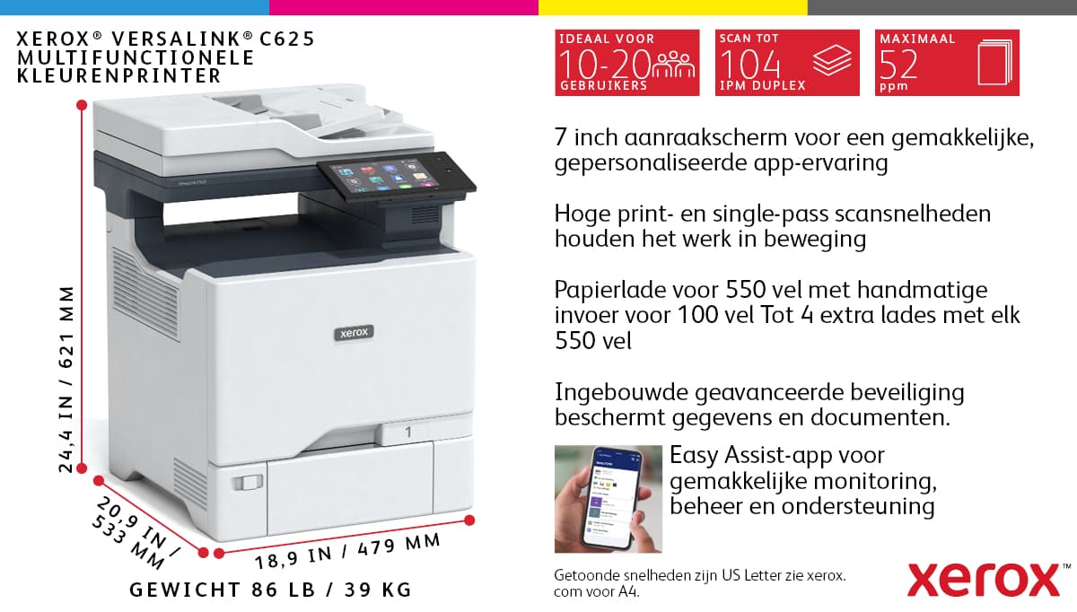 XEROX VersaLink C625V_DN Multifunctional Printer — photo 21 of 35