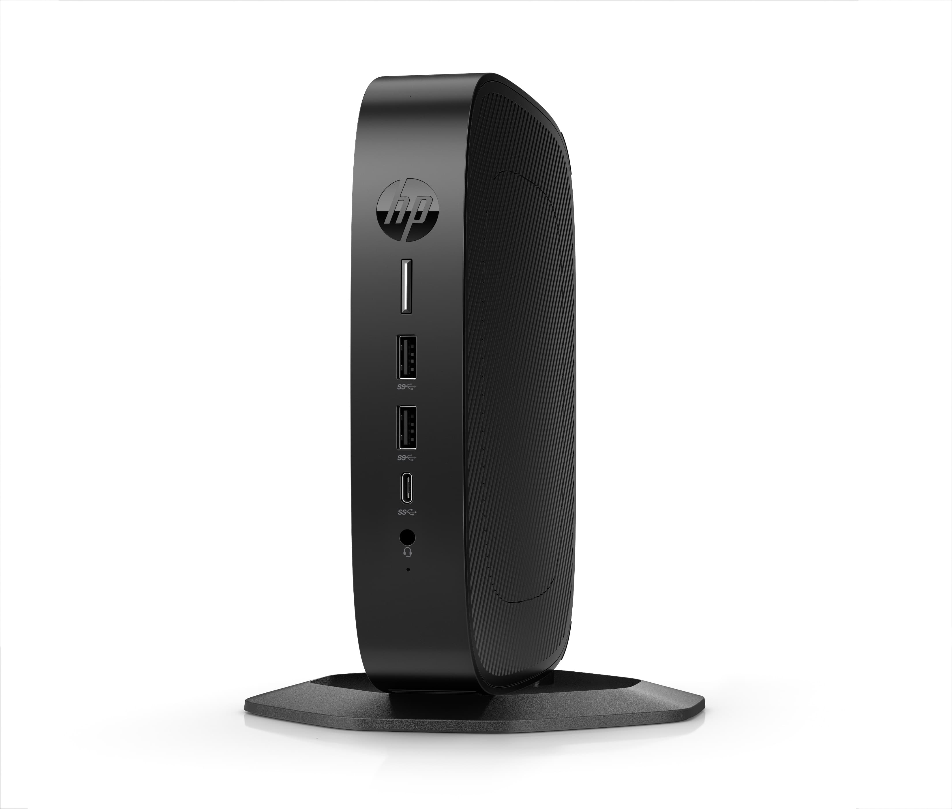 HP Elite t655 Thin Client - AMD Ryzen R2314 - 8 Go de RAM - 64 Go eMMC - Windows 10 IoT Enterprise — photo 2 sur 7