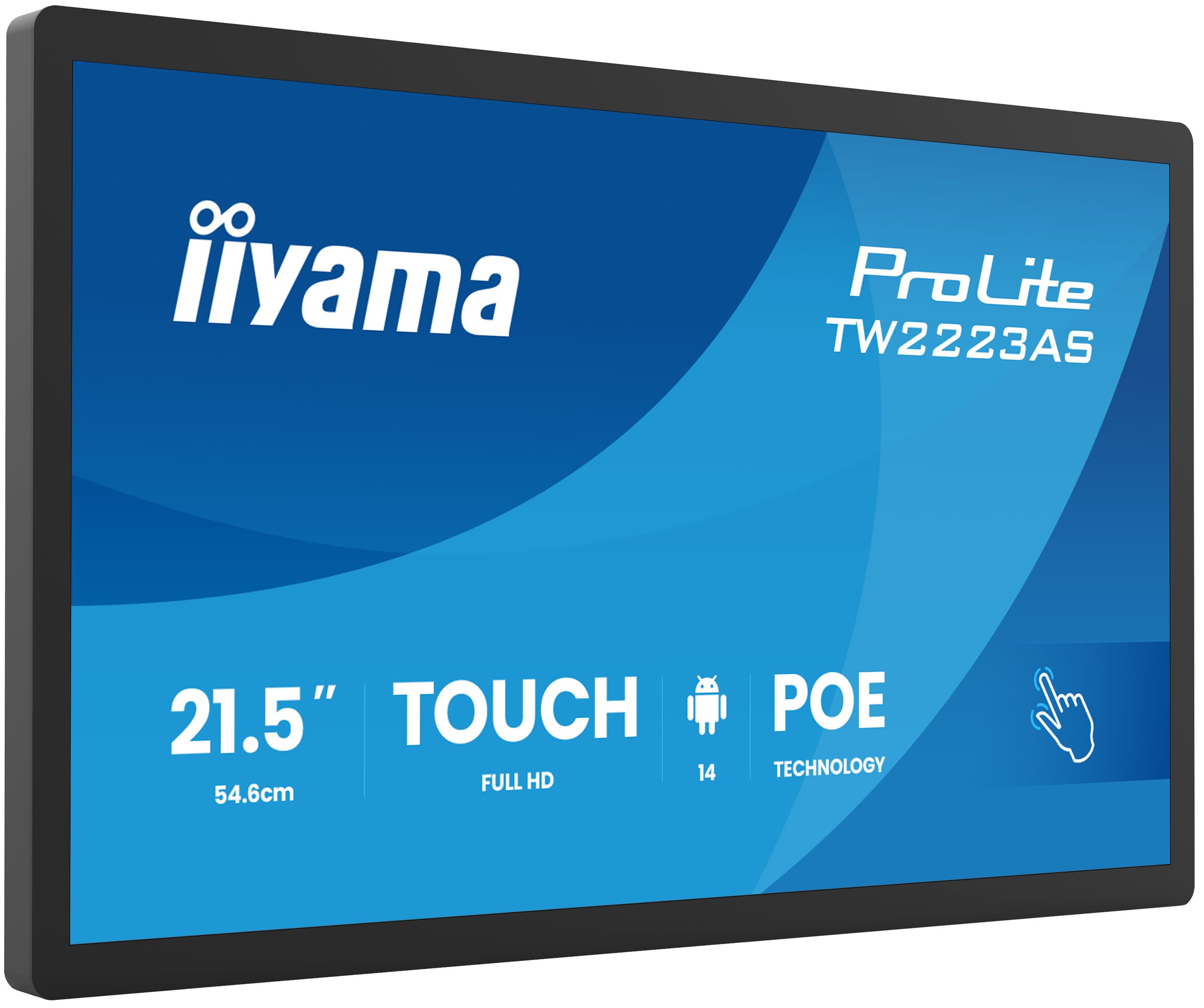 ProLite 22 inch Full HD Touchscreen Monitor - 1920x1080 - 24/7 - Android — photo 2 of 10