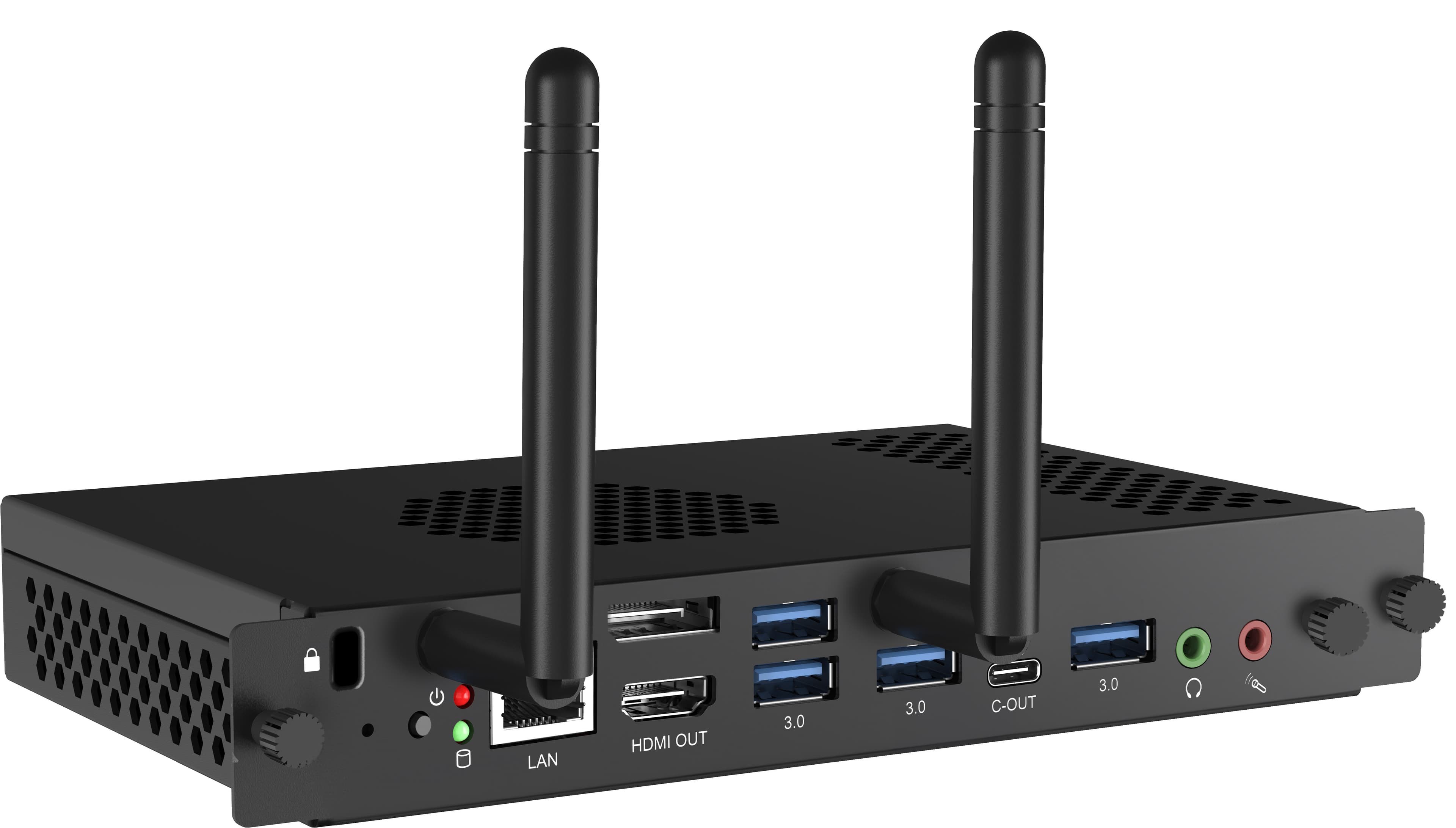 Mini PC OPS - Intel Core i5-12450H - 8 Go de RAM - 256 Go SSD - Windows 11 IoT Enterprise 64 bits