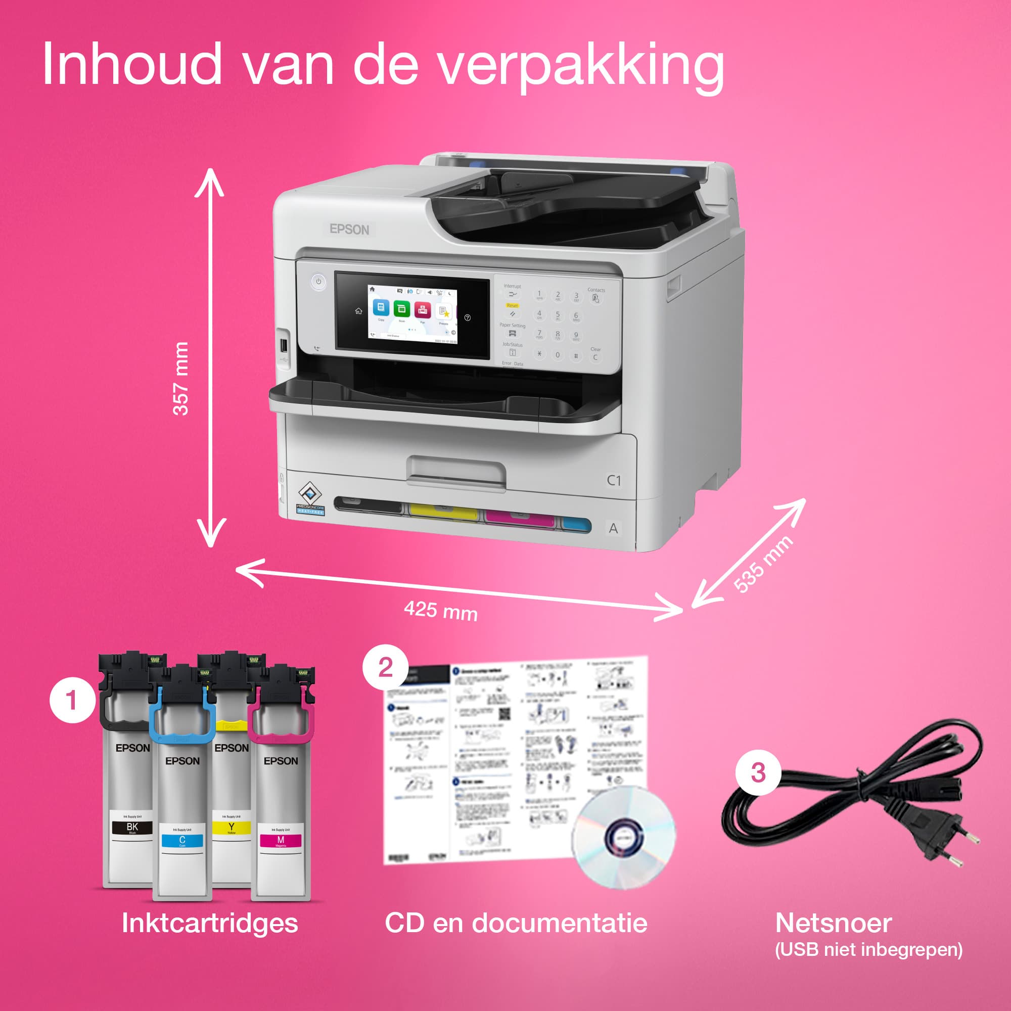 Epson WorkForce Pro WF-C5890DWF Inkjet Printer — photo 9 of 12