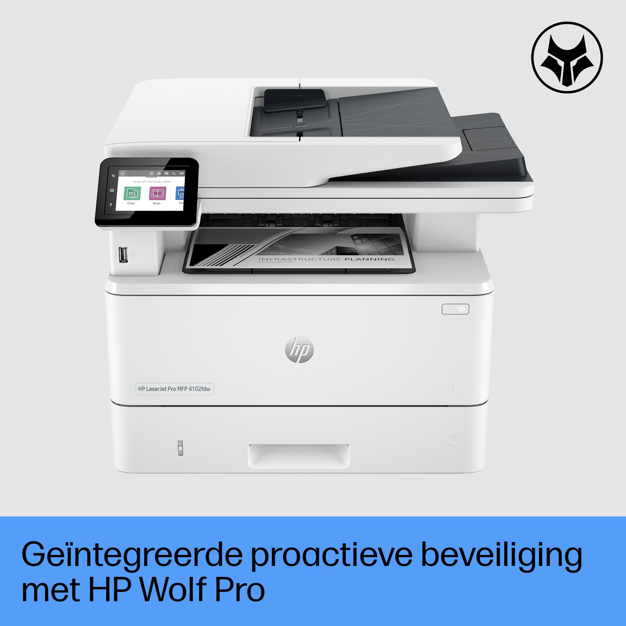 LaserJet Pro MFP 4102fdw Printer — foto 12 van 12