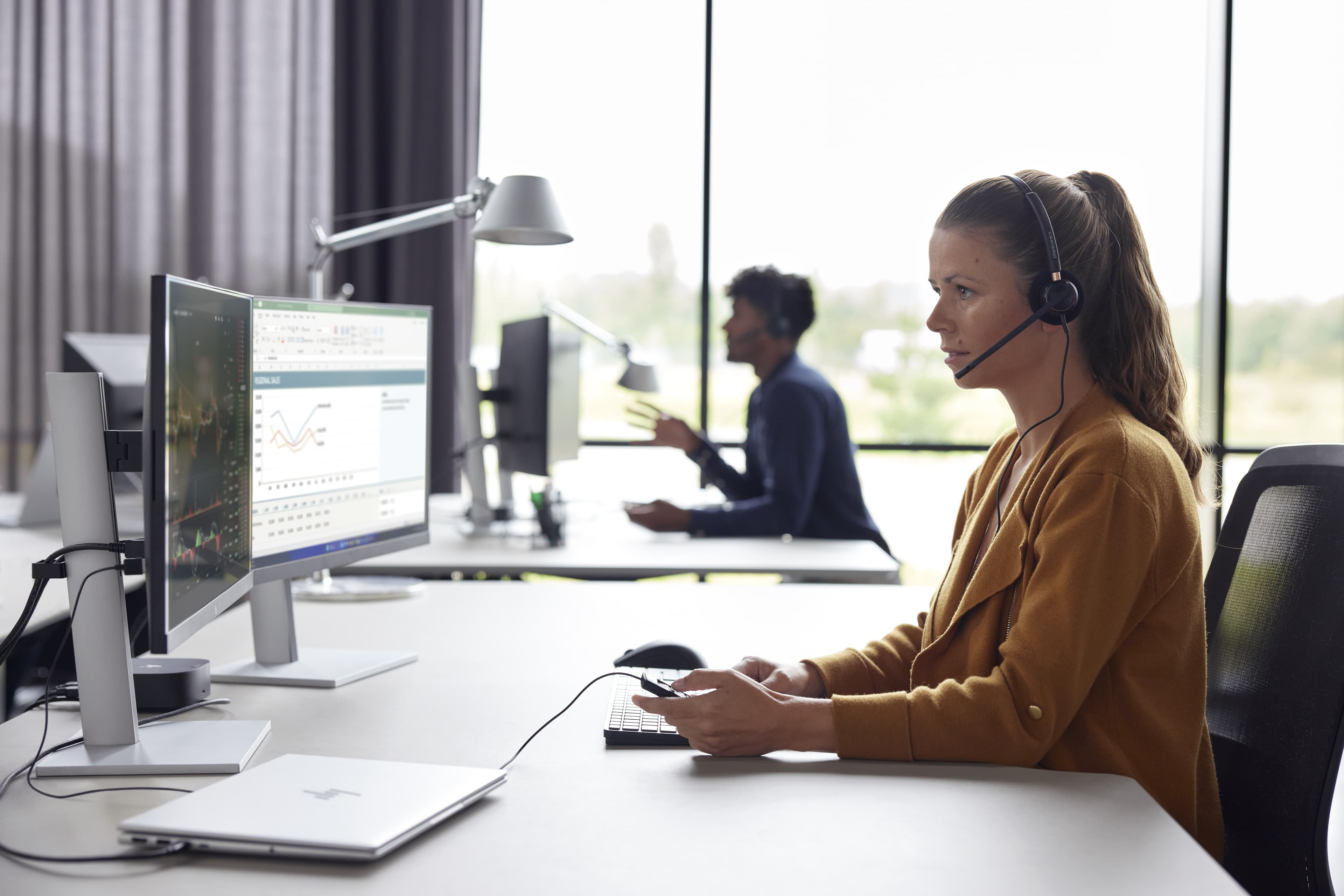 HP Poly EncorePro 520 Binaural Headset + Quick Disconnect — photo 3 of 5