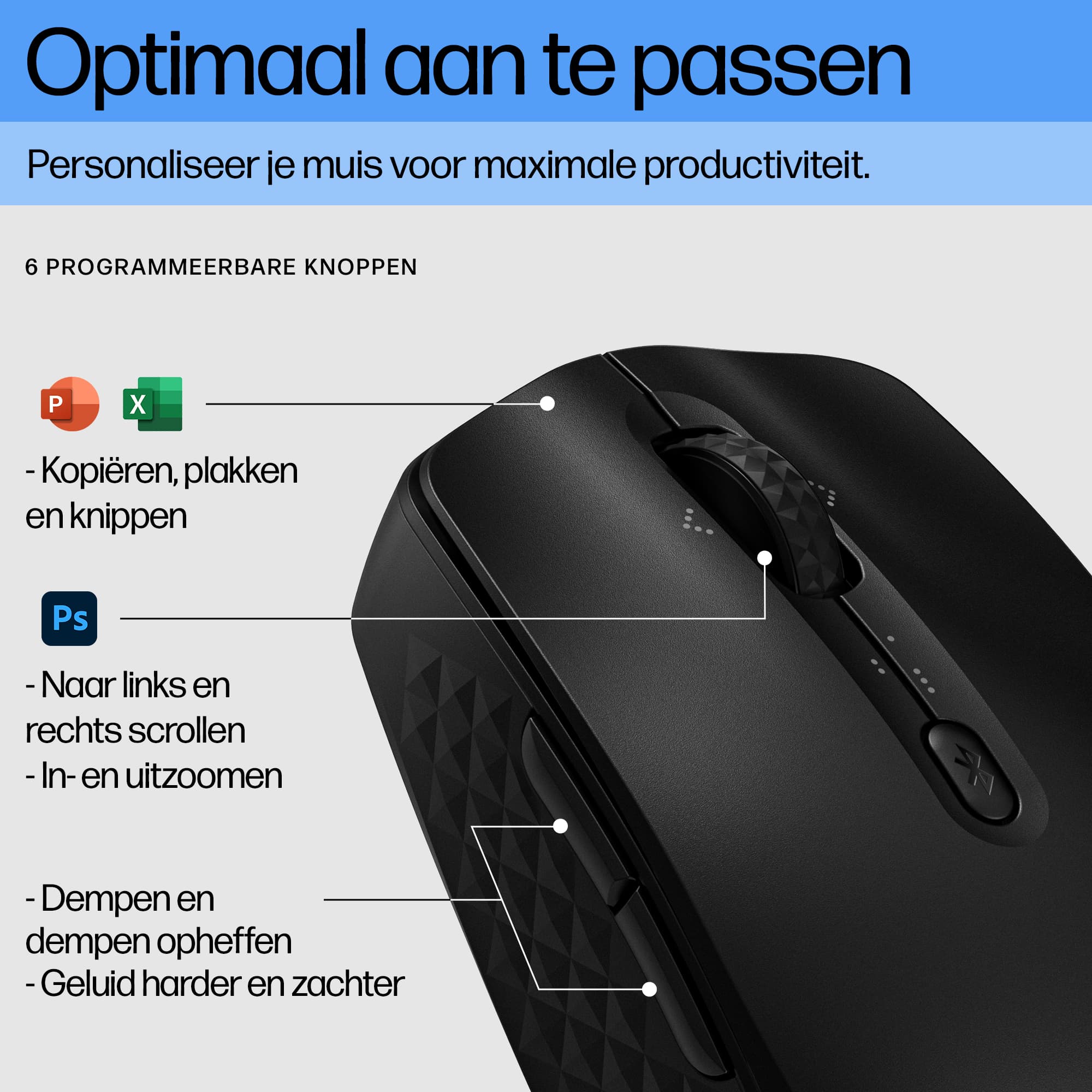 HP 425 Programmable Bluetooth Mouse — photo 8 of 12