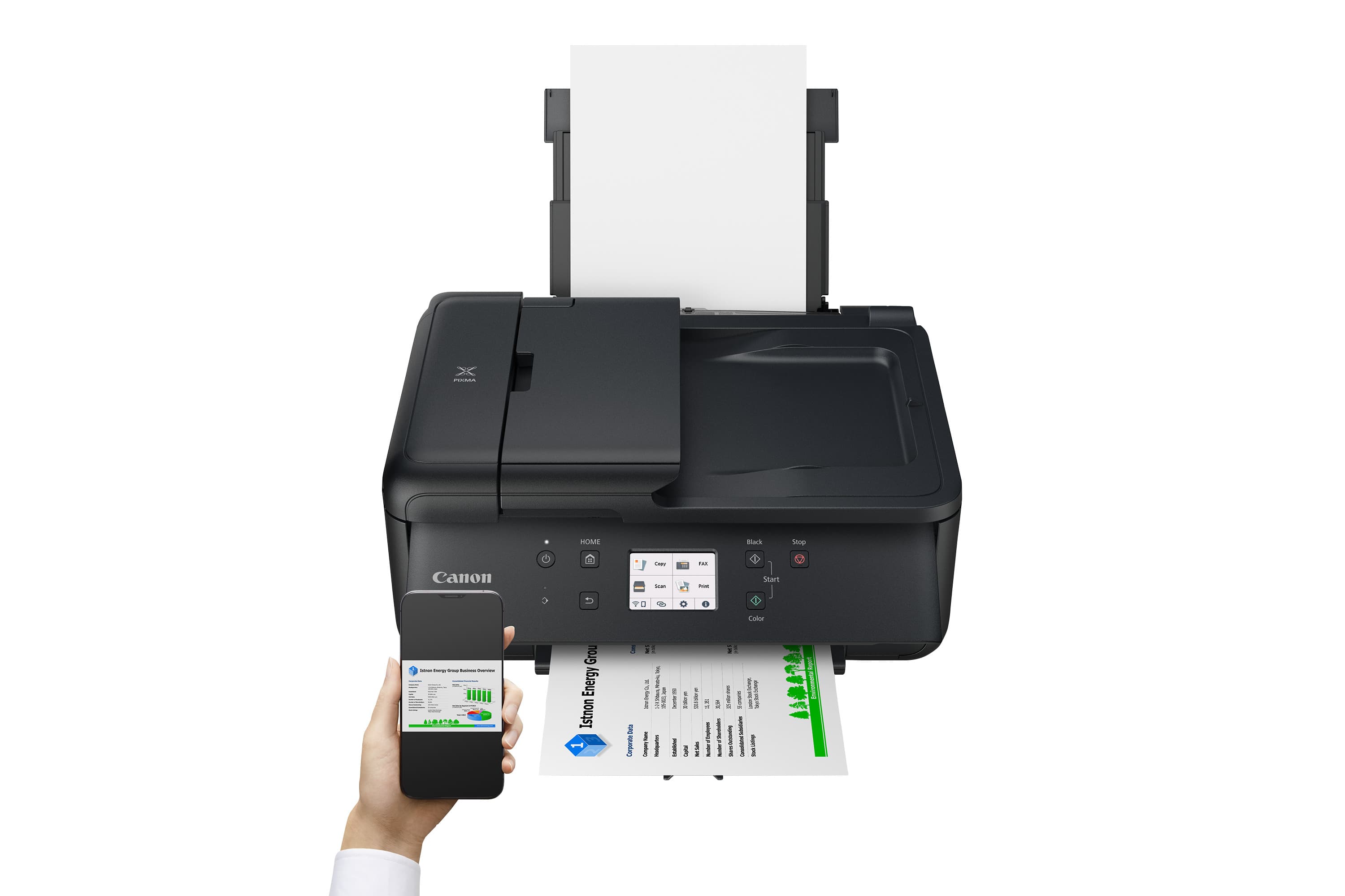 Canon PIXMA TR7650 All-In-One Inkjet Printer - Black — photo 13 of 25