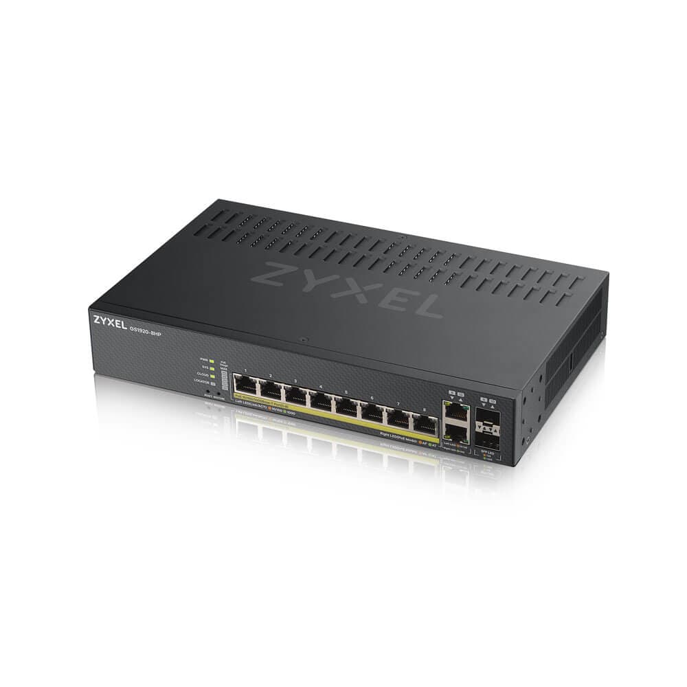 8-Port Gigabit Smart Managed PoE+ Switch - 130W - NebulaFlex Cloud — photo 4 of 4