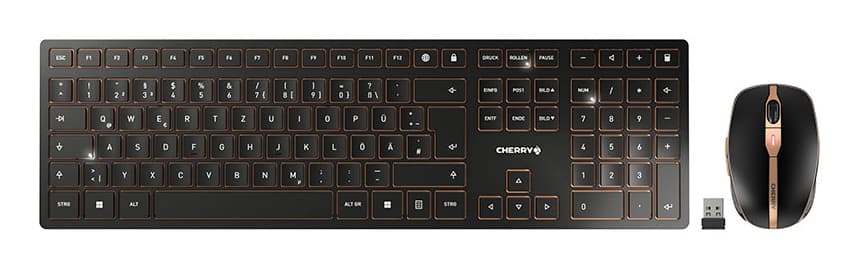 CHERRY DW 9100 SLIM Clavier de bureau