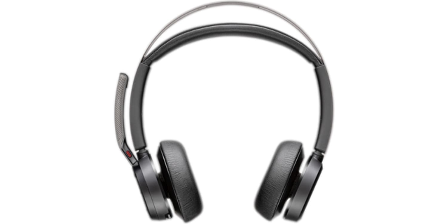 Poly Voyager Focus 2 USB-C-C Headset + USB-C/A Adapter
