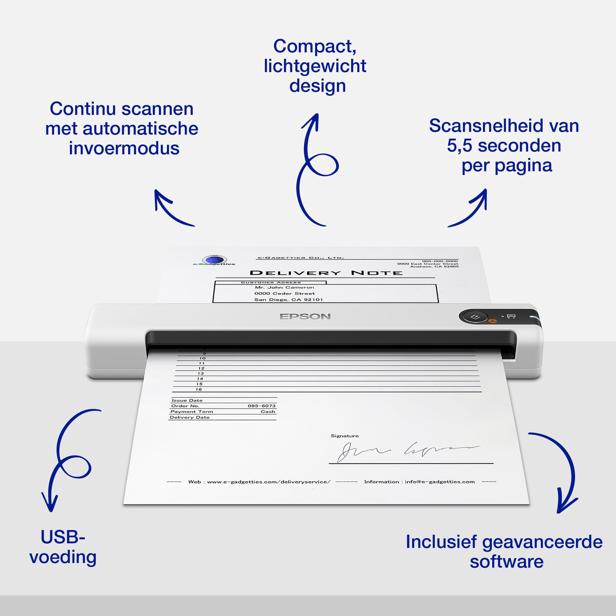 Epson WorkForce DS-70 — photo 8 of 12