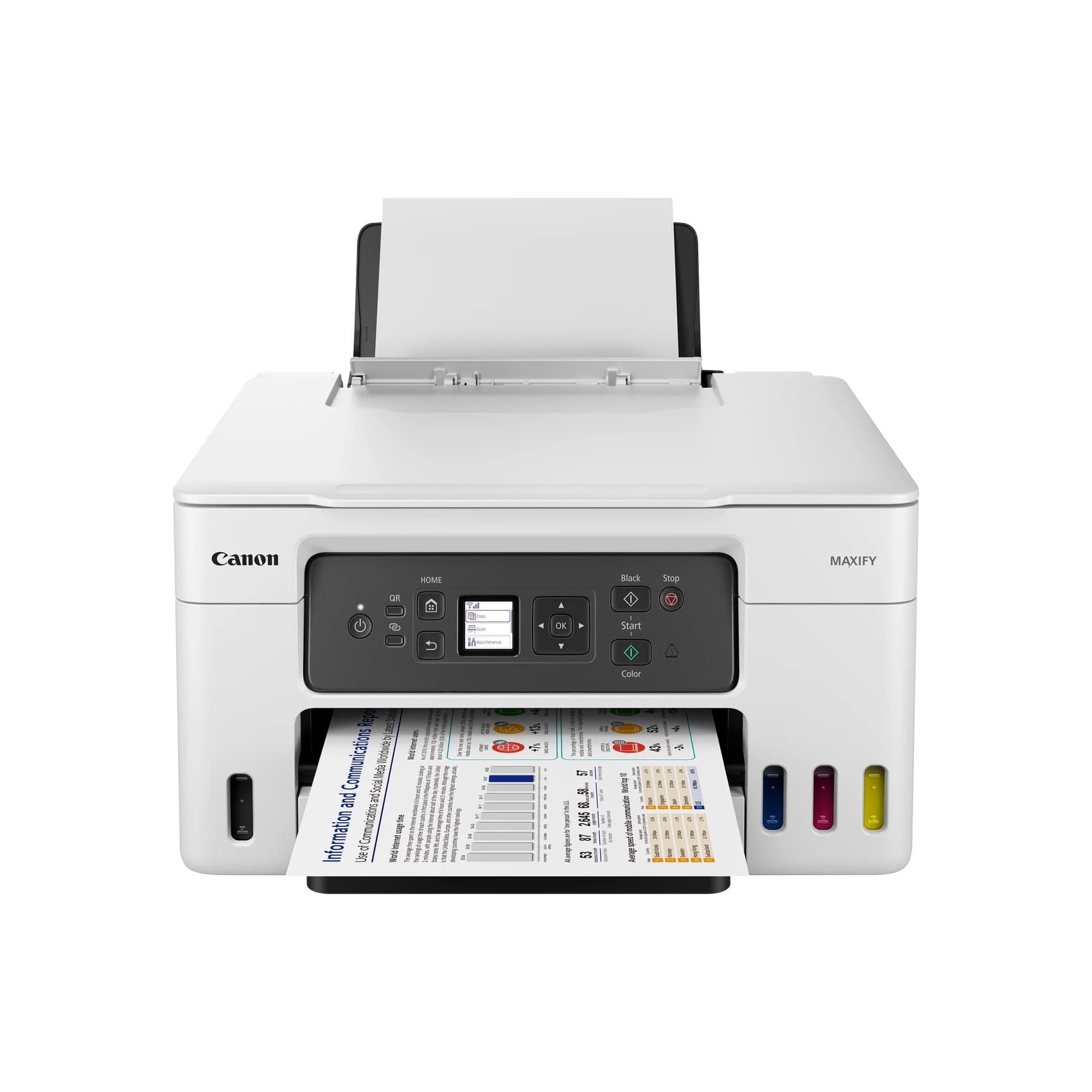 Imprimante multifonction à jet d'encre Canon MAXIFY GX3050 - Blanc — photo 4 sur 10