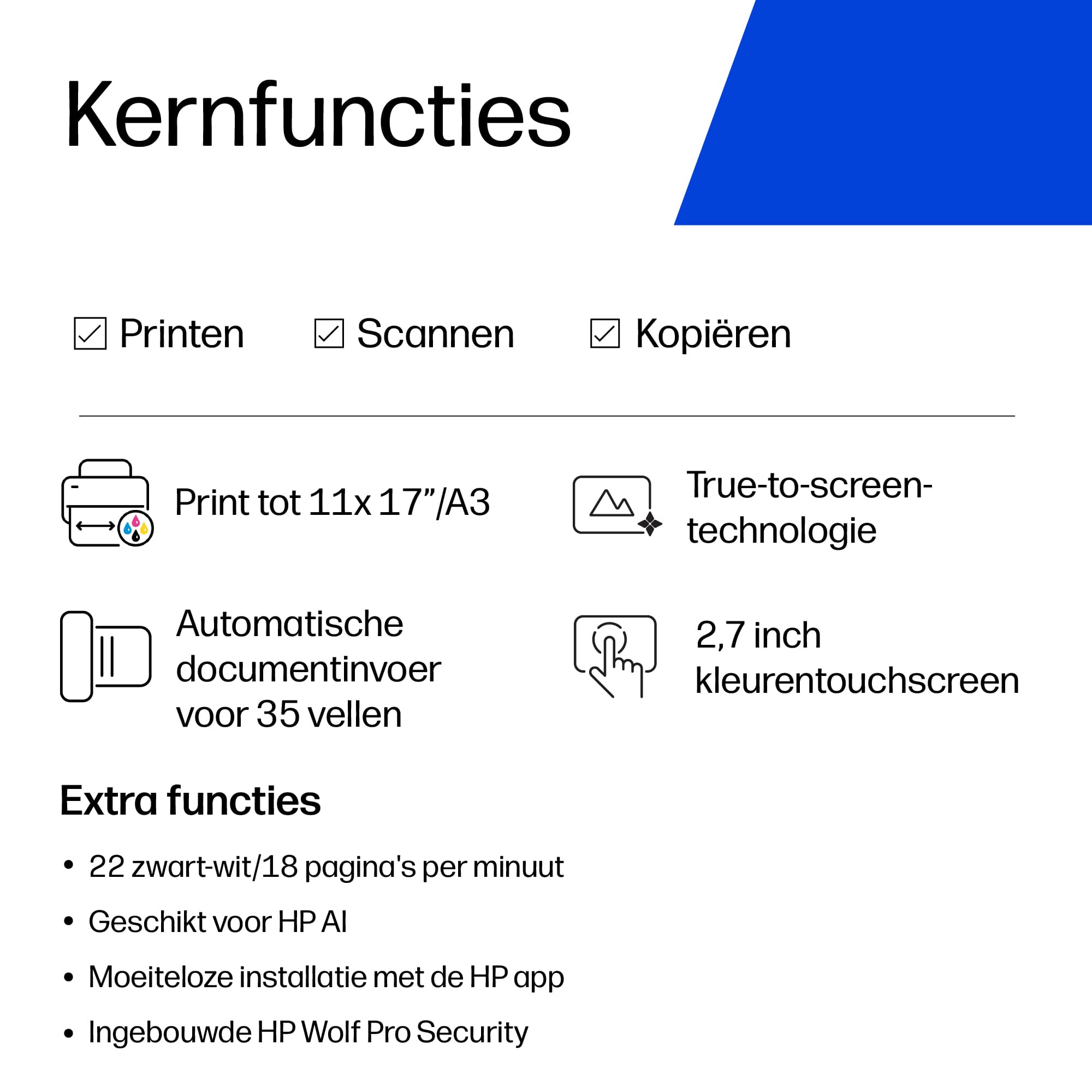 HP OfficeJet Pro 9720e Imprimante multifonction format large — photo 13 sur 22