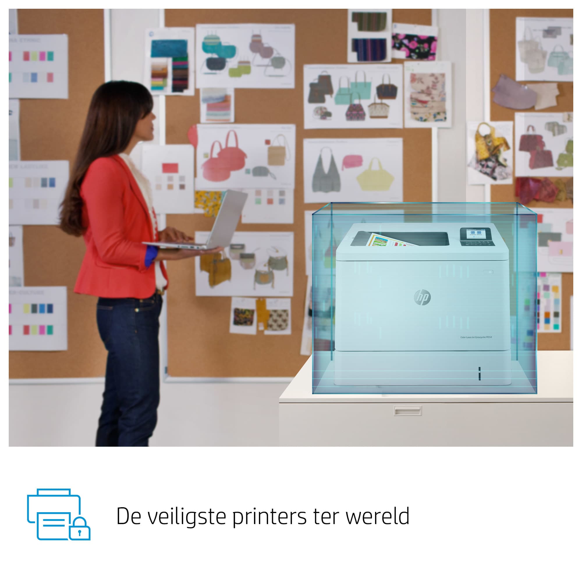 HP Color LaserJet Enterprise M554dn Printer — photo 11 of 16