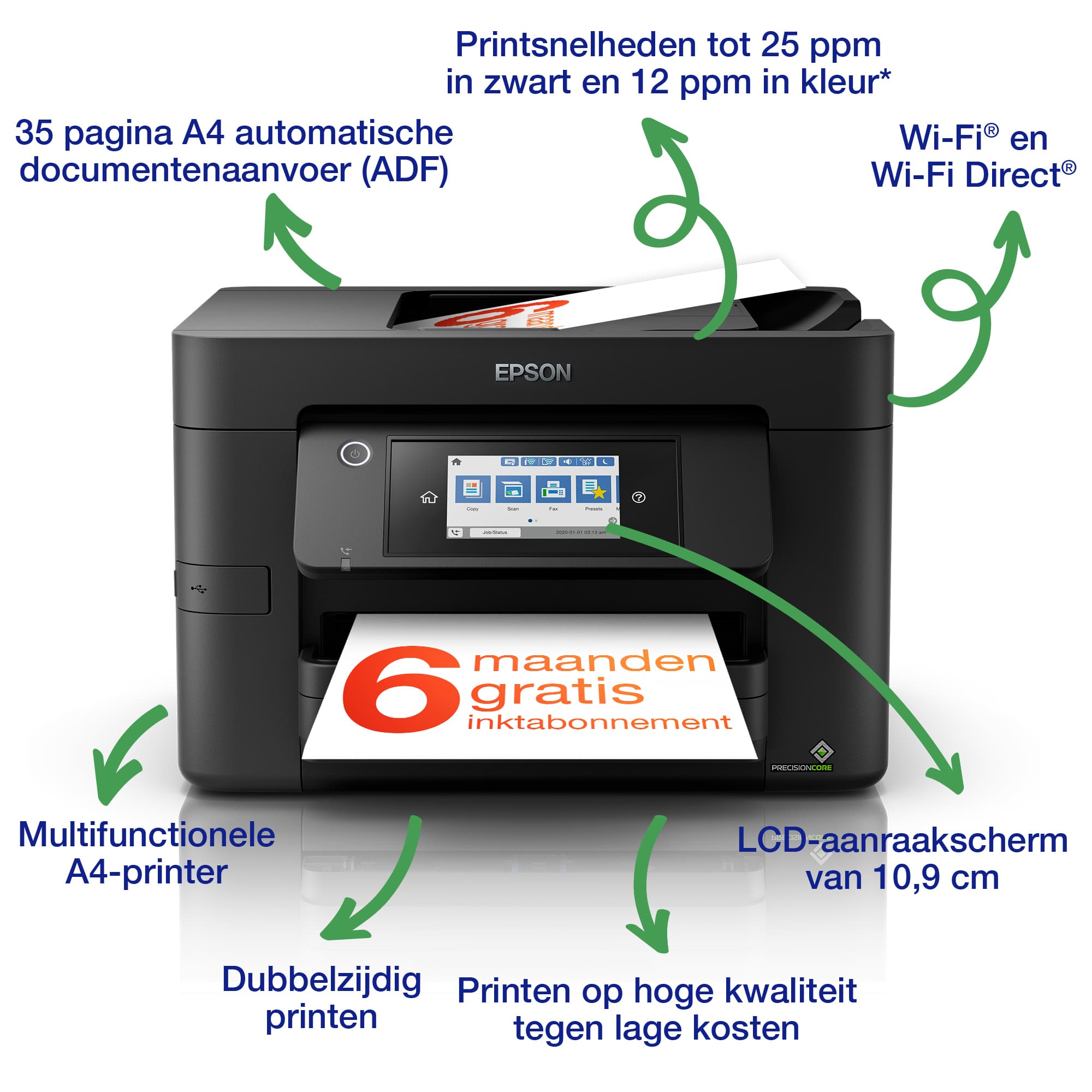 Epson WorkForce Pro WF-4820DWF — photo 2 sur 11