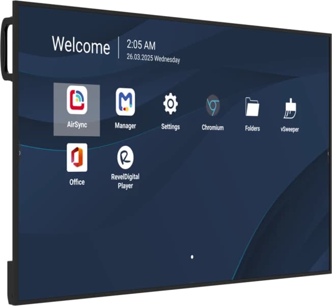 ViewBoard LED large format display 55 inch 3840x2160 - 500 nits - Android 14 - 24/7 - USB-C 65W charging