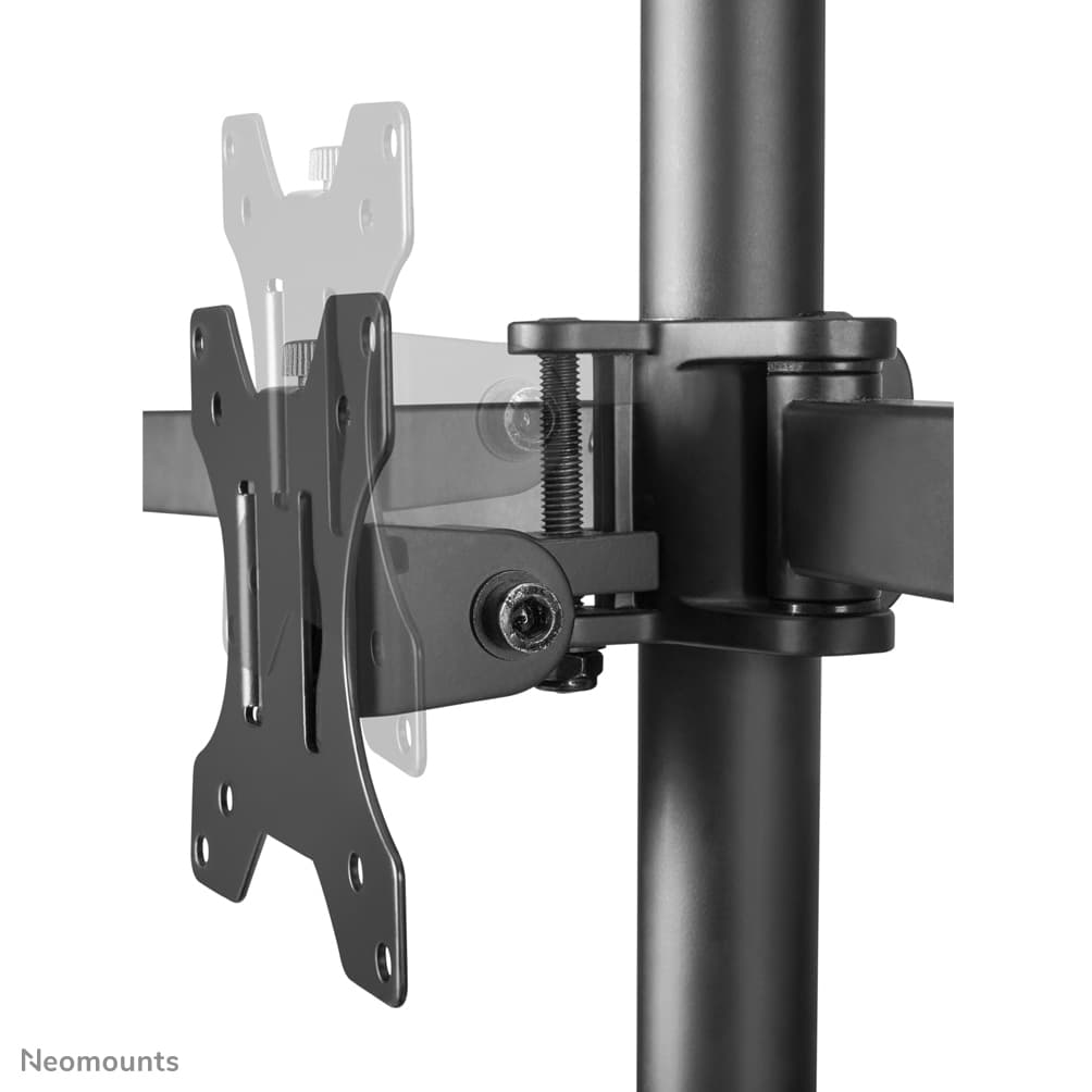 Triple Monitor Arm - 10-27inch - 0-6 kg/Screen - Black — photo 4 sur 10