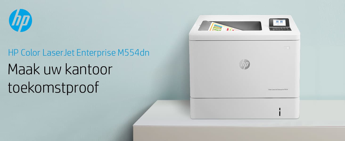 HP Color LaserJet Enterprise M554dn Printer — photo 16 of 16