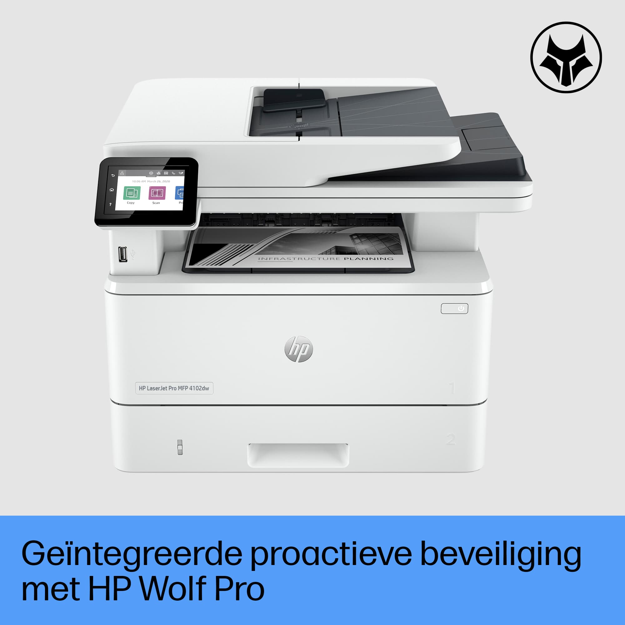 HP LaserJet Pro MFP 4102dw Printer — photo 13 of 13
