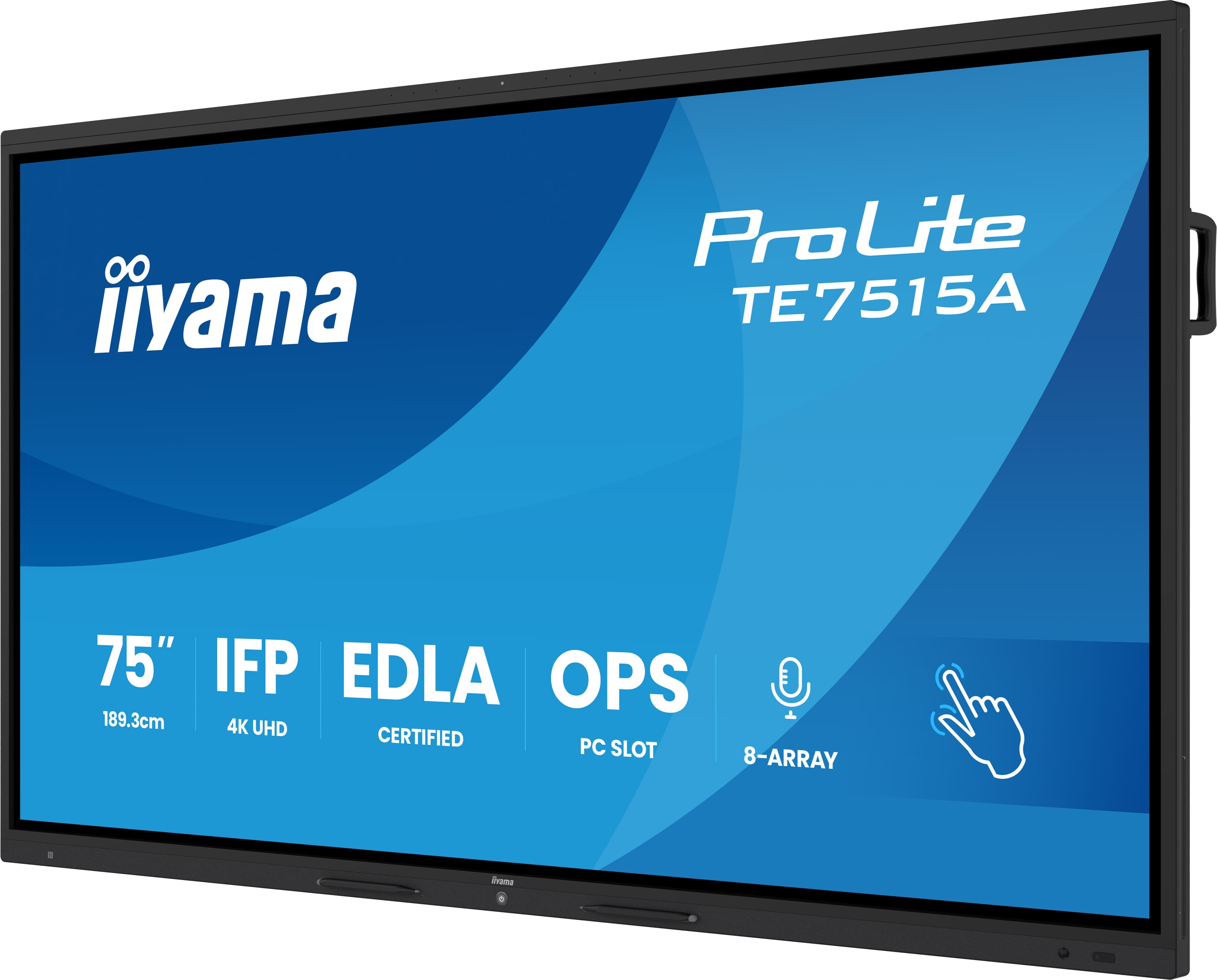 ProLite 75 pouces écran tactile - Affichage IFP 4K UHD - 3840x2160 - Android — photo 3 sur 14