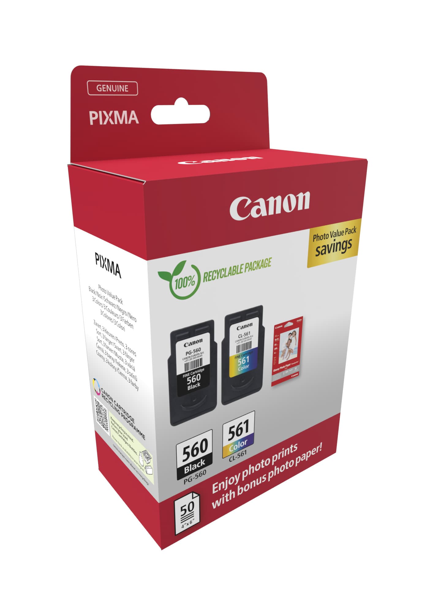 Canon CRG PG-560/CL-561 PVP — photo 2 sur 3