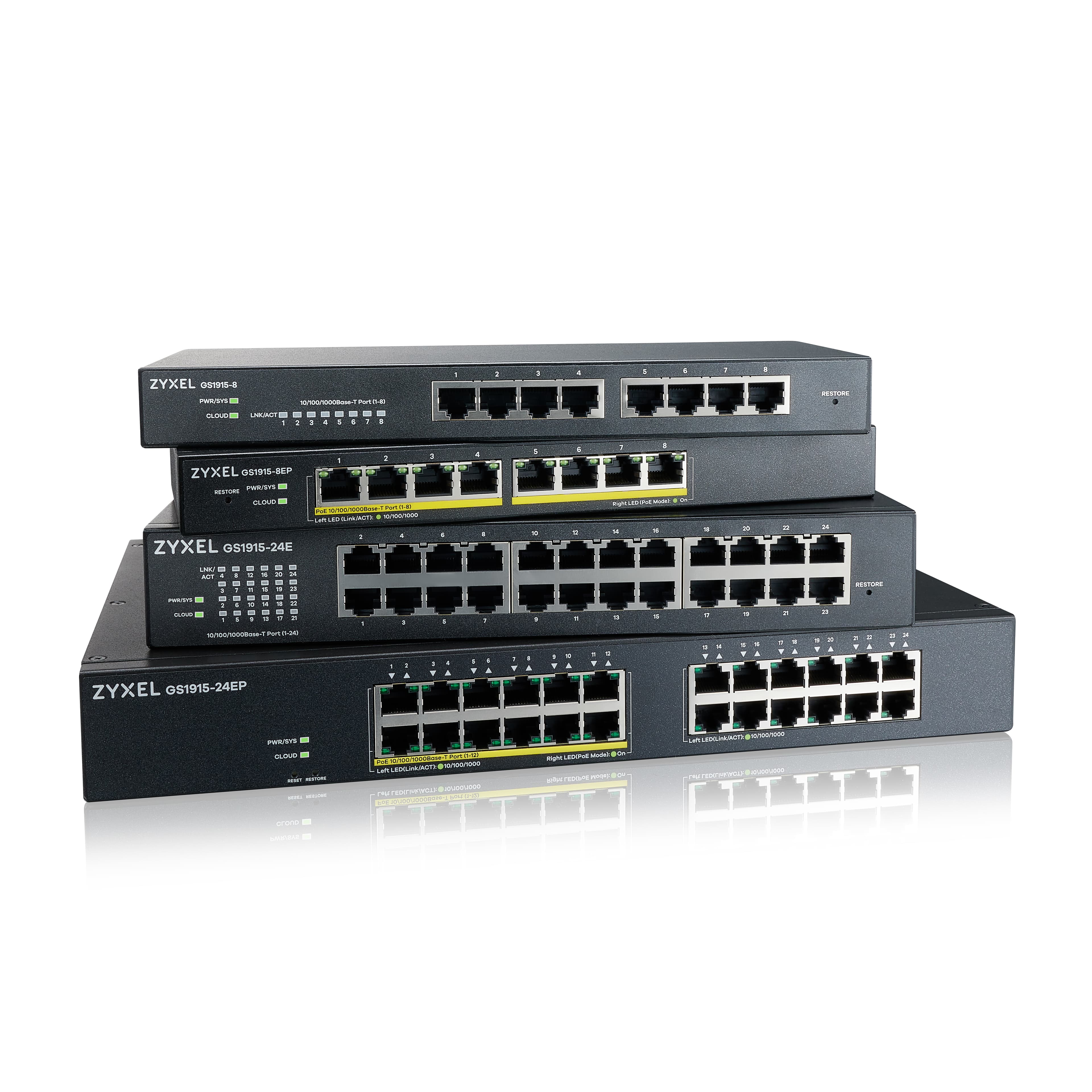 24-Port GbE Smart Switch - 48 Gbps - ZYXEL — photo 3 of 3