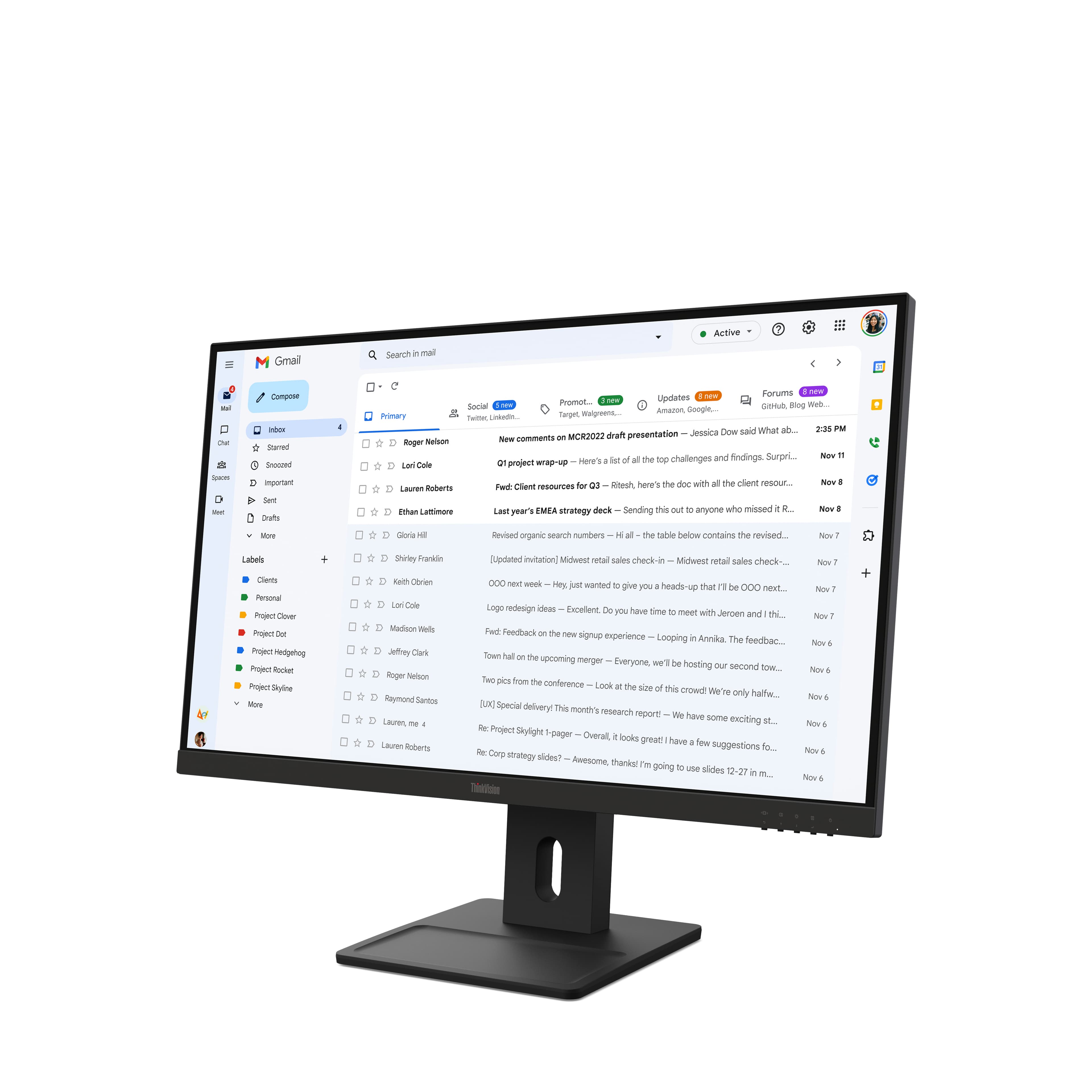 ThinkVision E27-40 — photo 4 sur 11