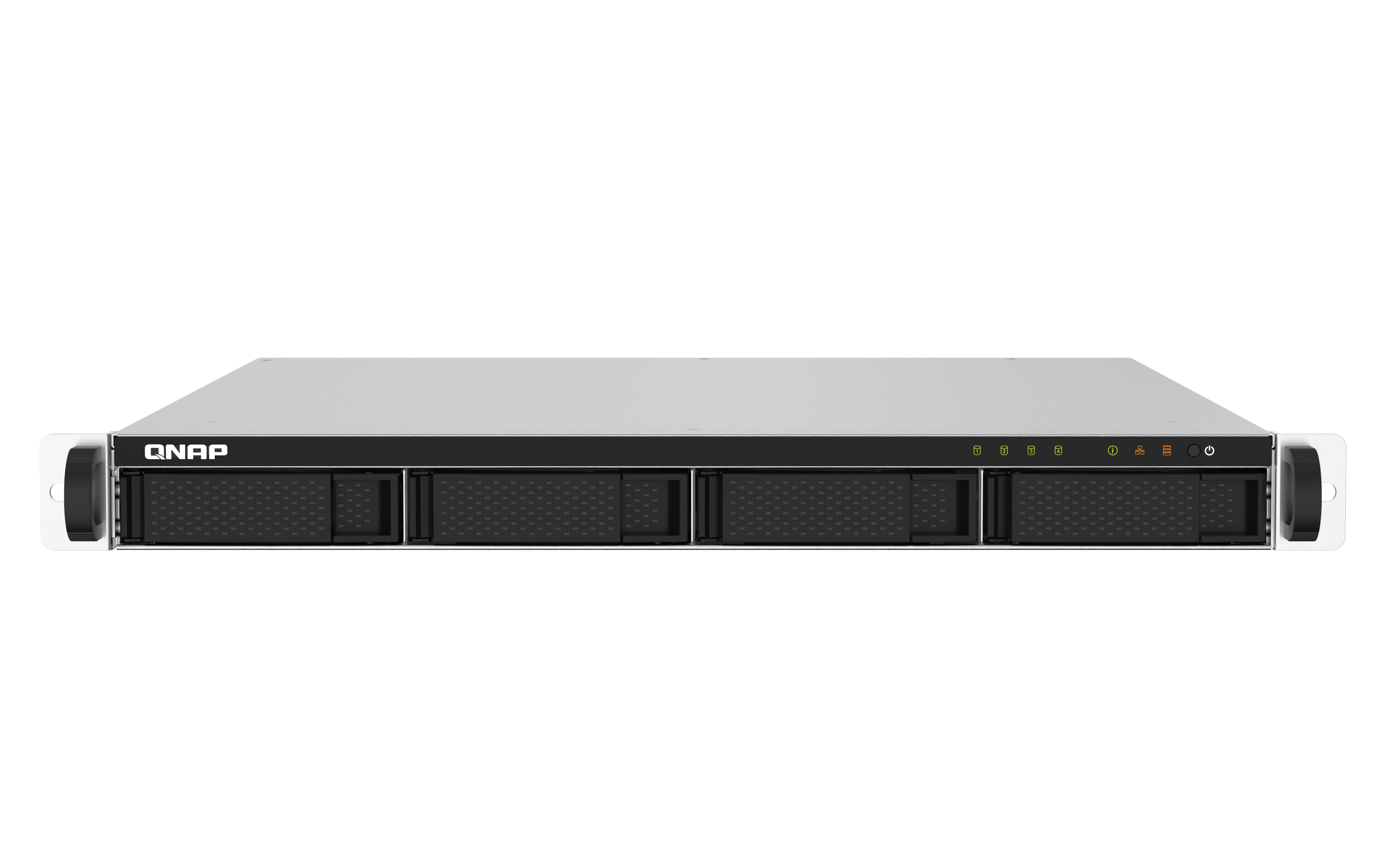 Quad-core 1,7 GHz rackmount NAS - 10GbE SFP+ en 2.5GbE-ports