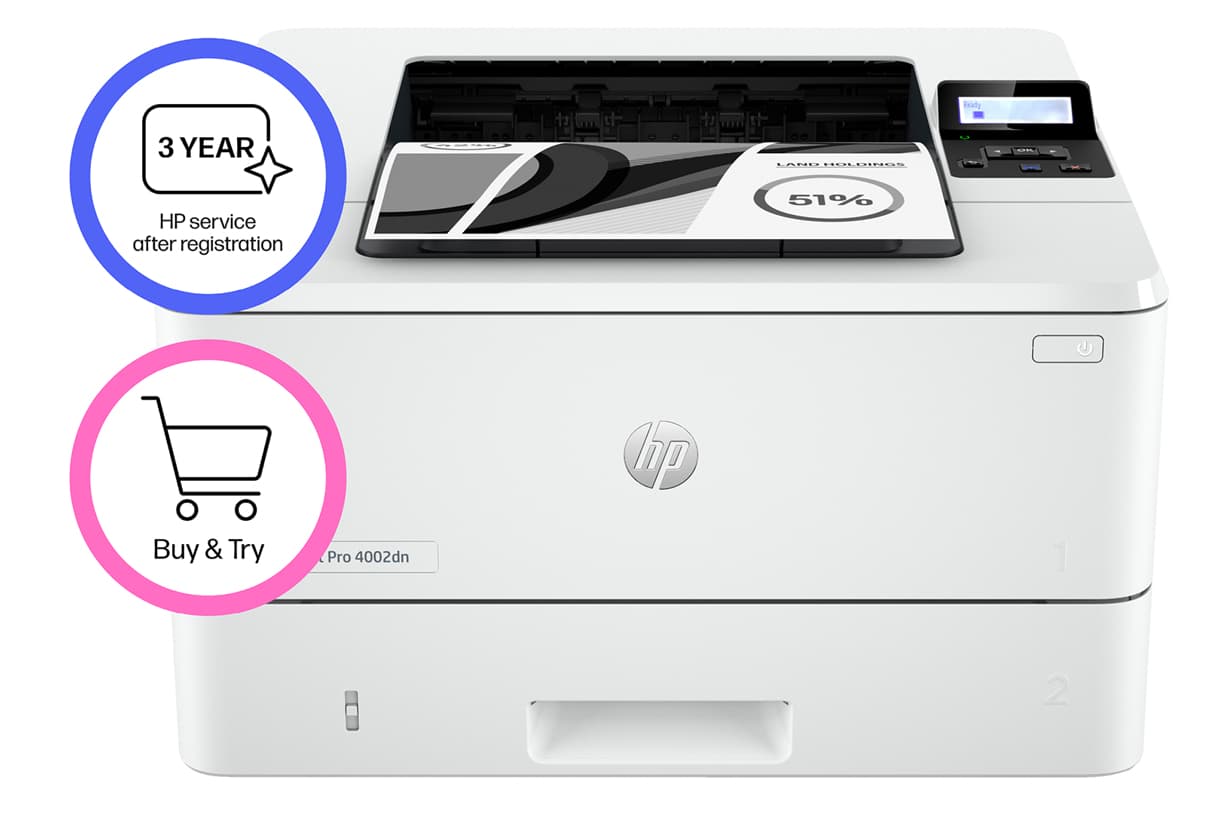 LaserJet Pro 4002dn Printer — photo 2 of 15
