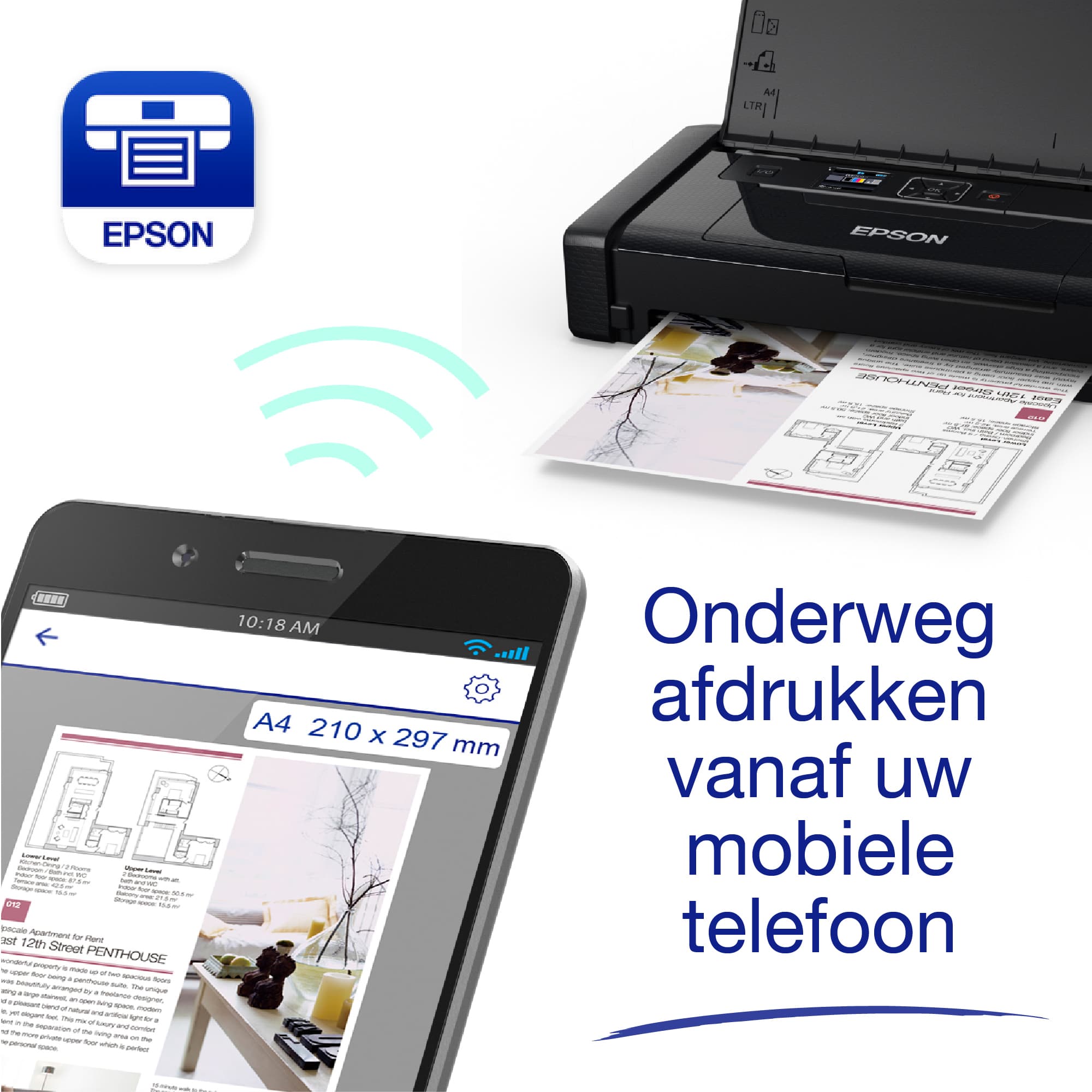 Epson WorkForce WF-110W Color Inkjet Printer — photo 5 of 14