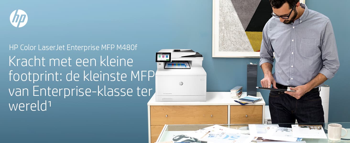 HP Color LaserJet Enterprise MFP M480f Printer — photo 15 of 20