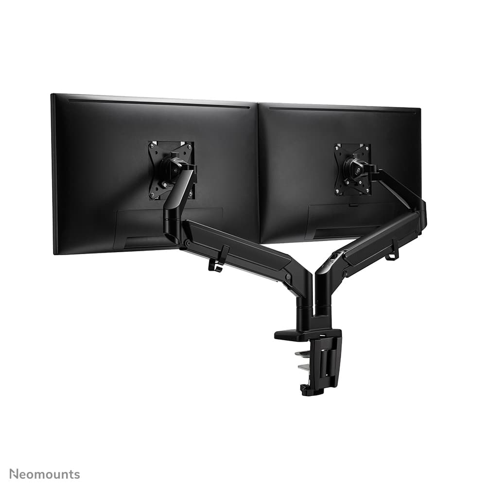 Support pour écrans jumelés 17-32" 1-9 kg Amortisseur à gaz 180° Noir — photo 7 sur 20