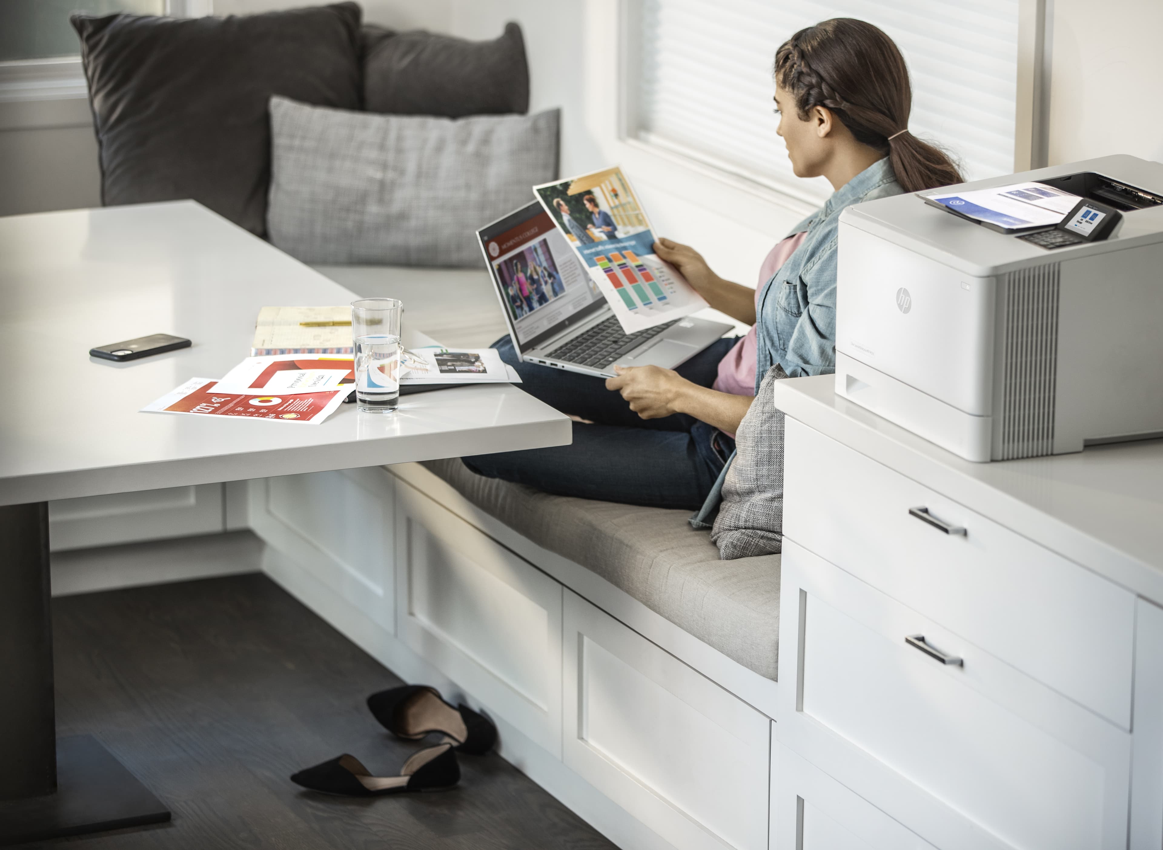 HP Color LaserJet Enterprise M455dn Printer — photo 14 of 17