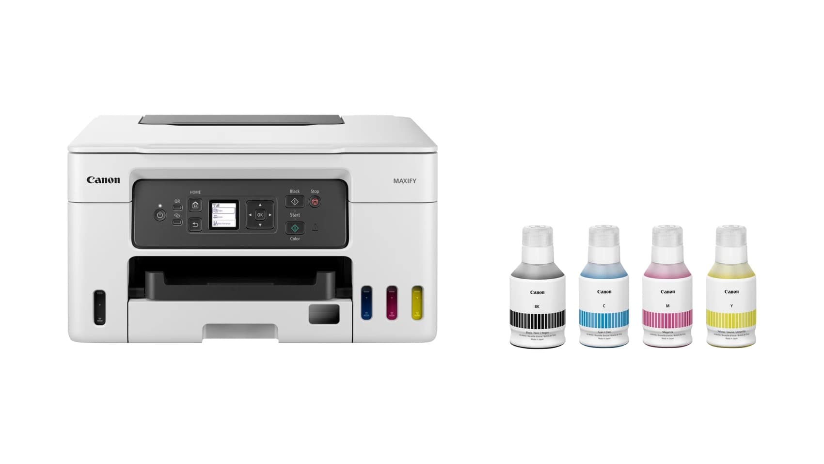 Imprimante multifonction à jet d'encre Canon MAXIFY GX3050 - Blanc — photo 3 sur 10