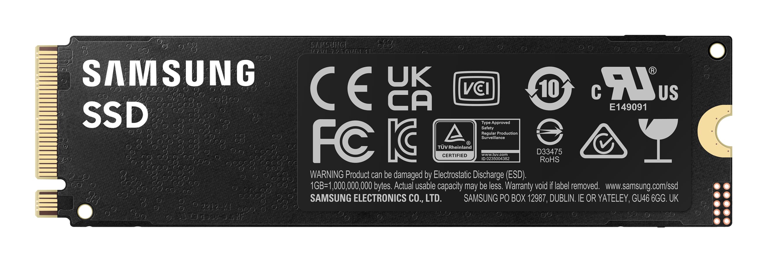 Samsung 990 PRO PCIe 4.0 NVMe M.2 SSD 2TB — photo 2 sur 8