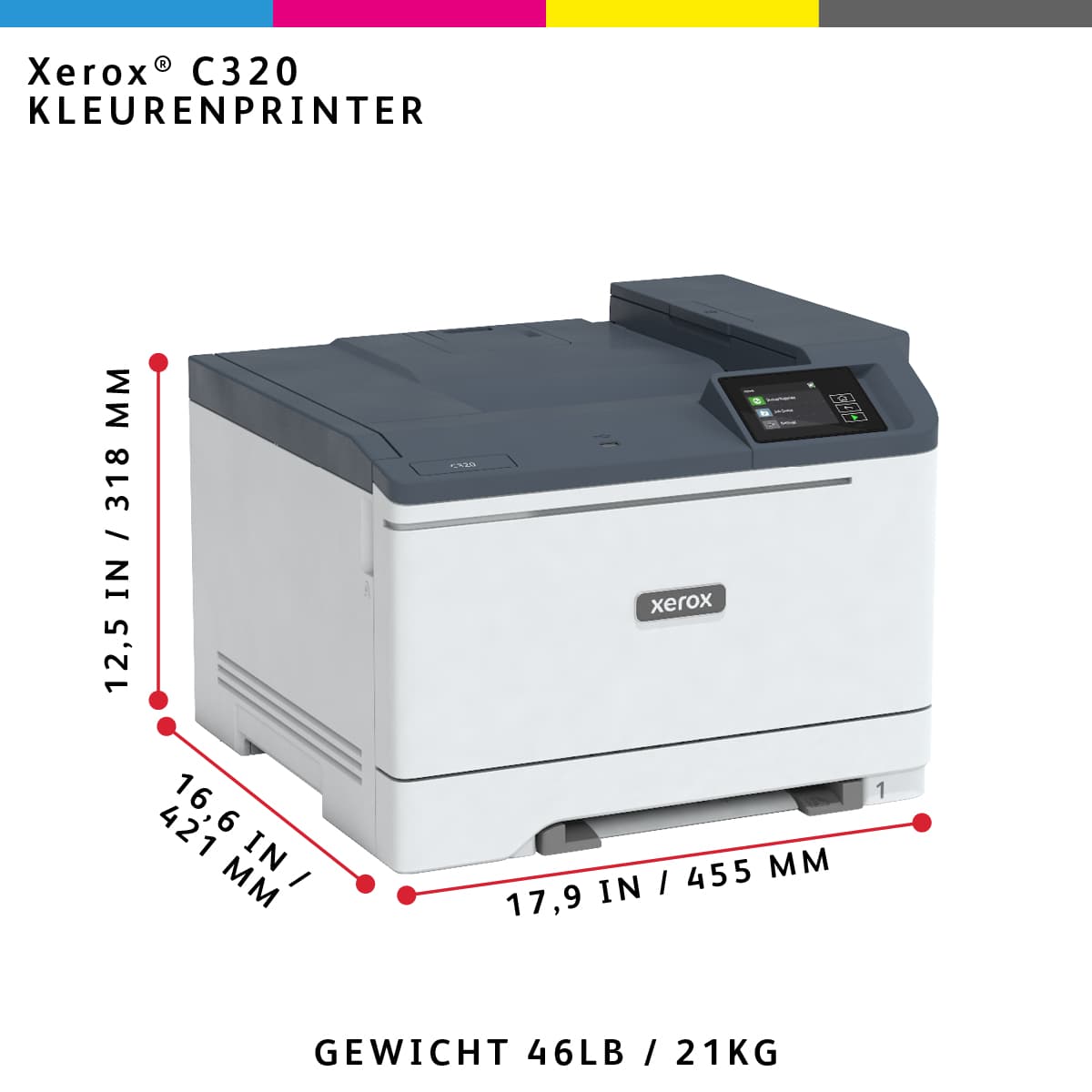 Xerox C320V Color Laser Printer — photo 8 of 36
