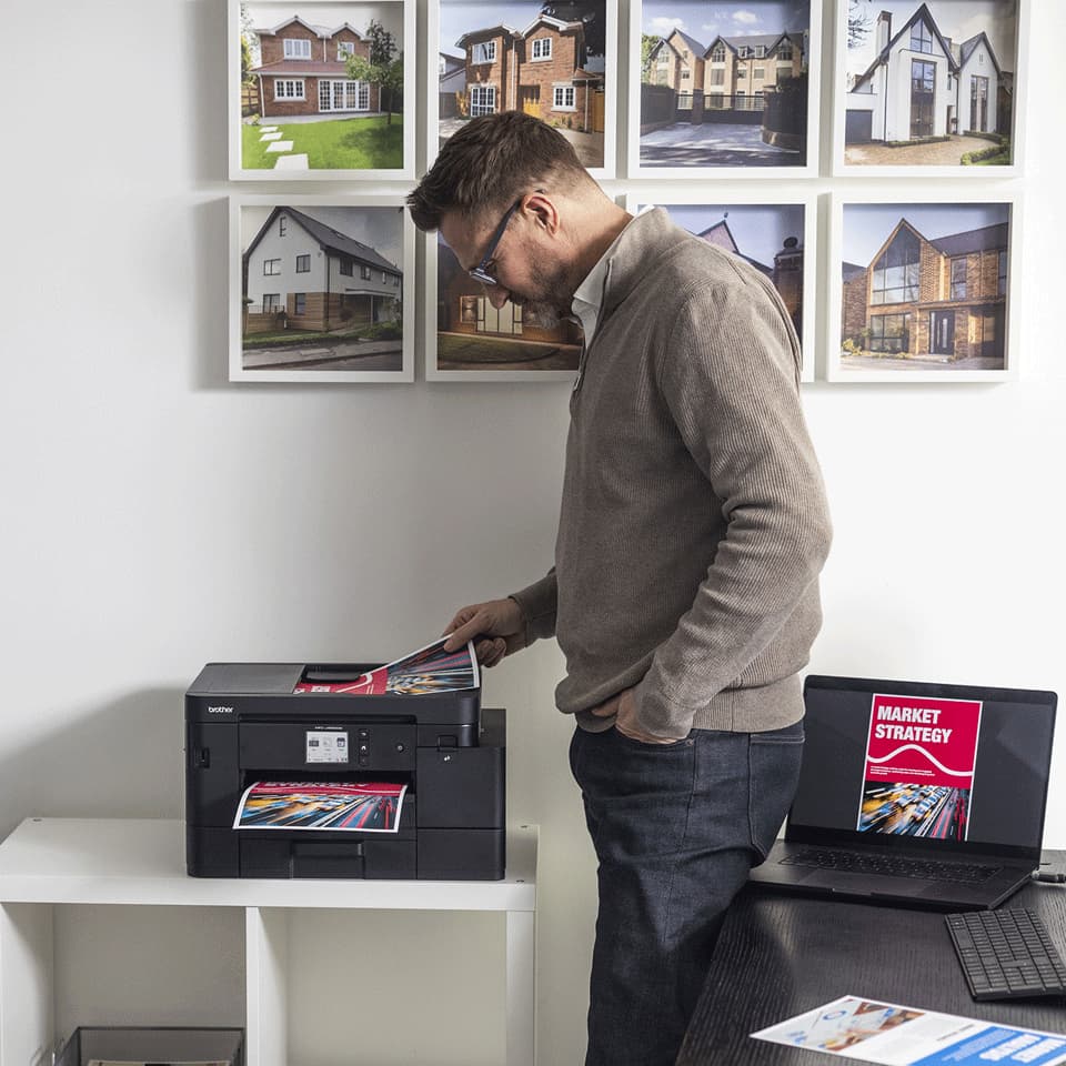 Brother MFC-J4550DW All-in-One Printer — photo 7 of 9