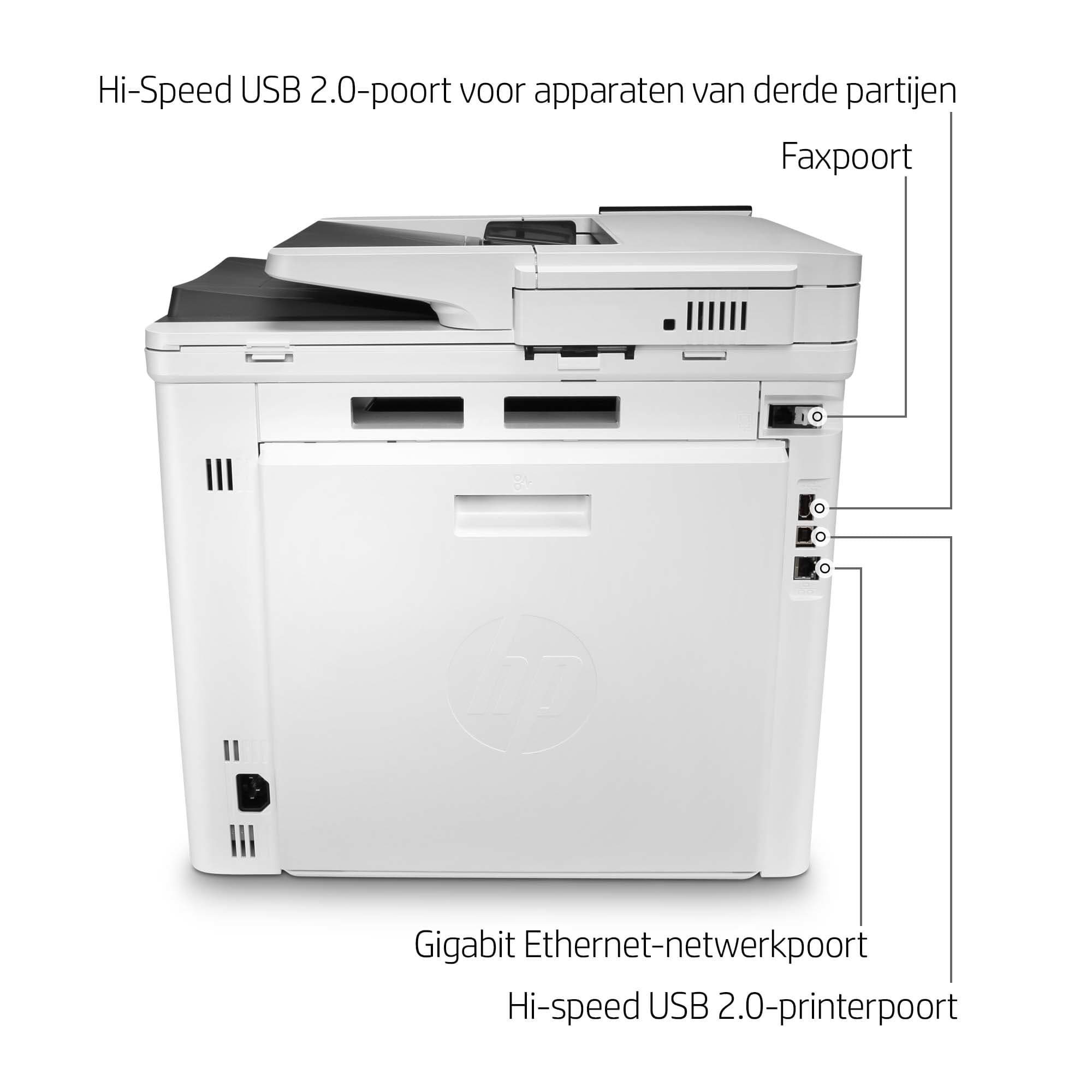 HP Color LaserJet Enterprise MFP M480f Printer — photo 13 of 20
