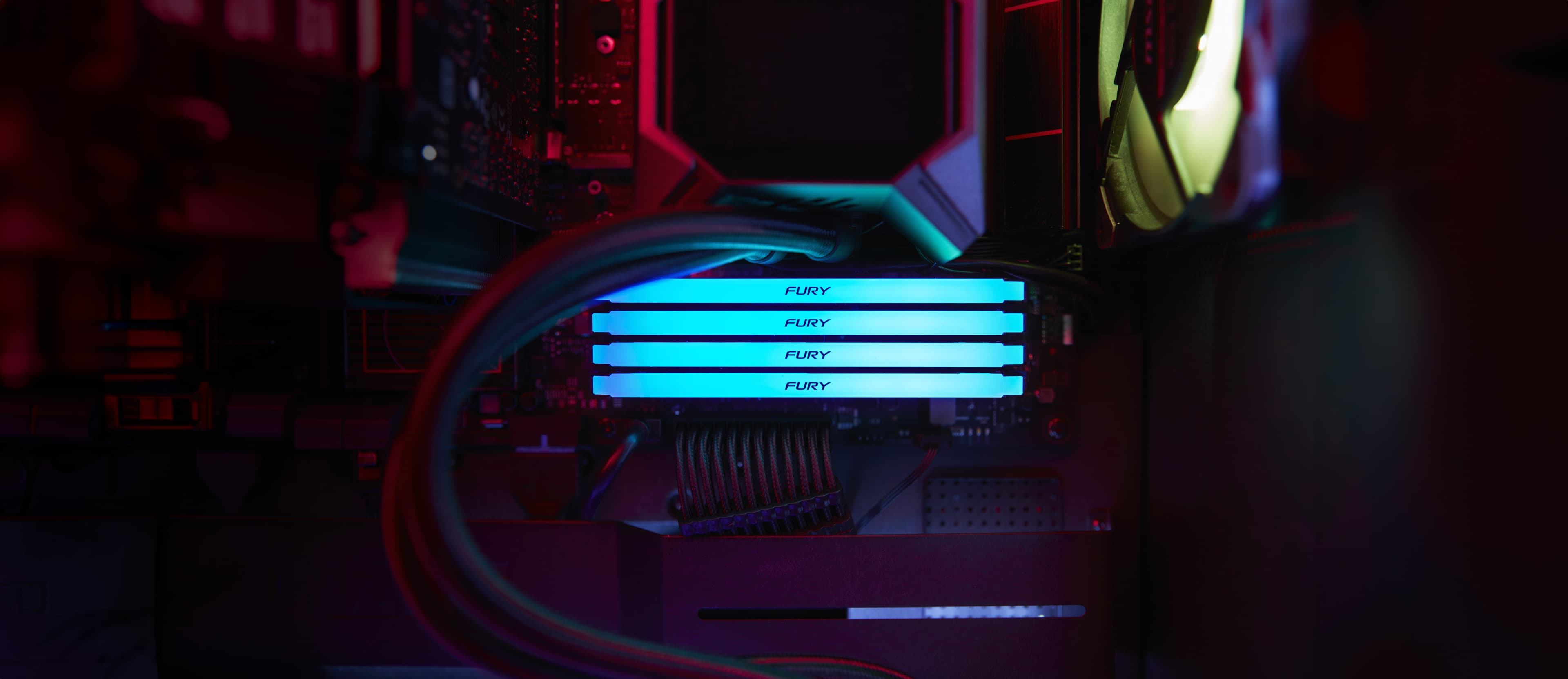 KINGSTON FURY Beast 32GB - RGB - DDR4 - 2x16GB — photo 6 of 8
