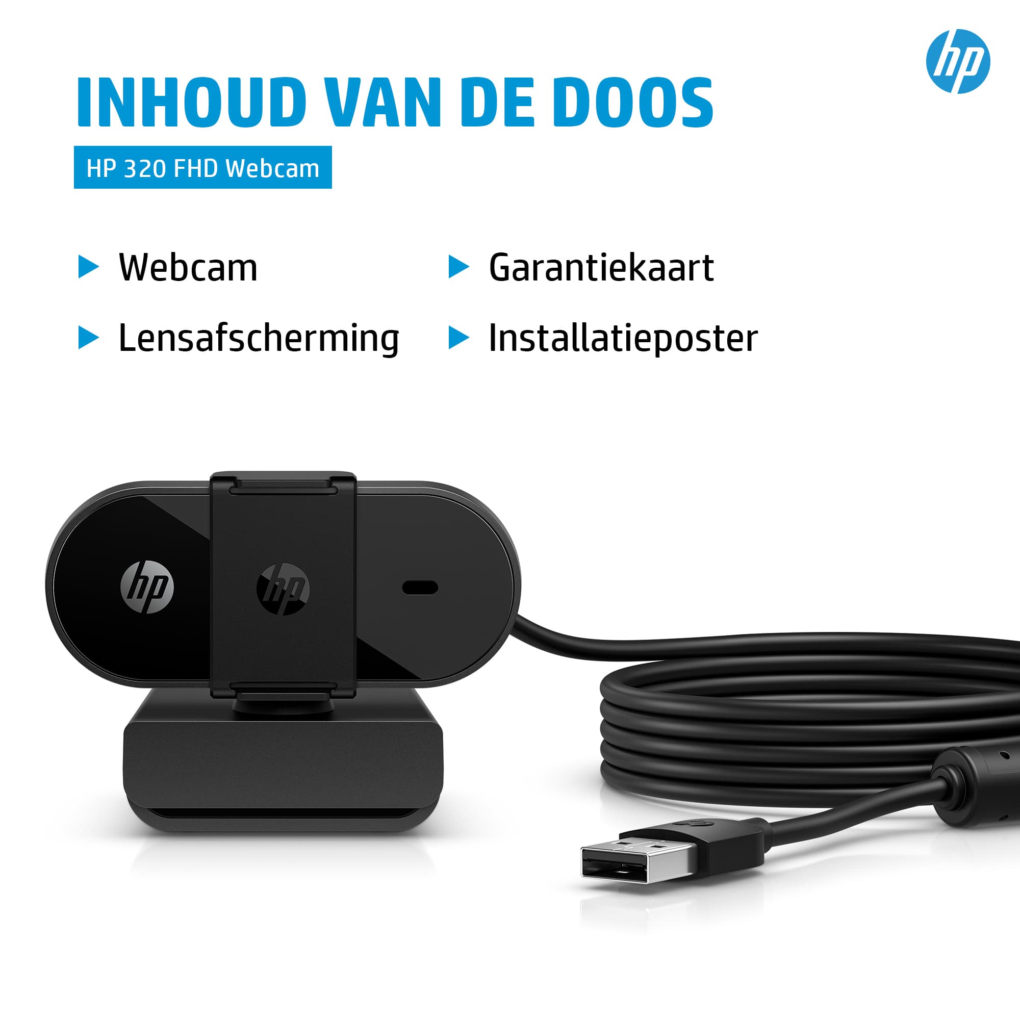 HP 320 FHD 1080p Webcam — photo 10 of 12