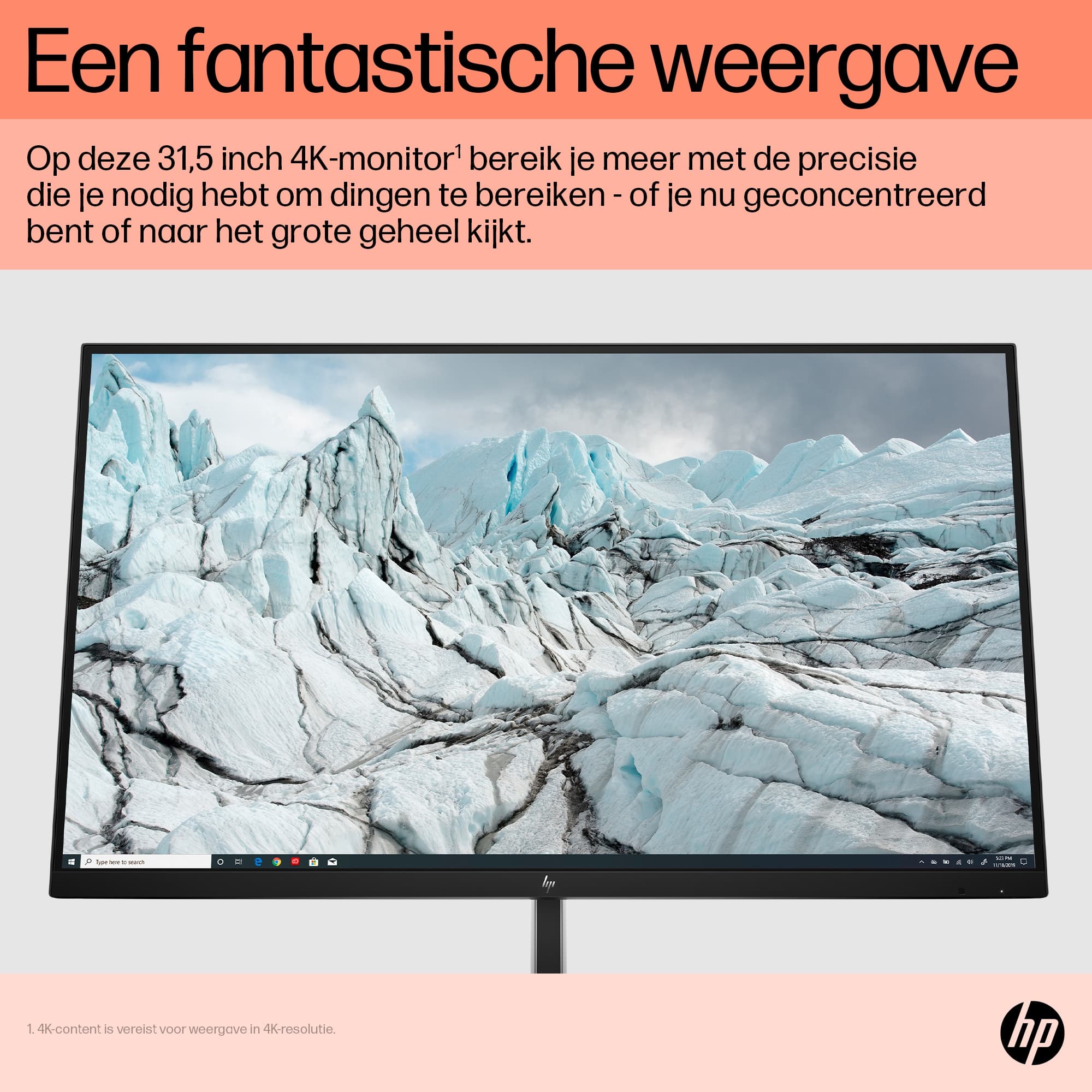 E32k G5 4K USB-C - 32 inch - 4K Ultra HD IPS LED Monitor - 3840x2160 - Pivot / HAS / RJ45 / USB-C — foto 5 van 11