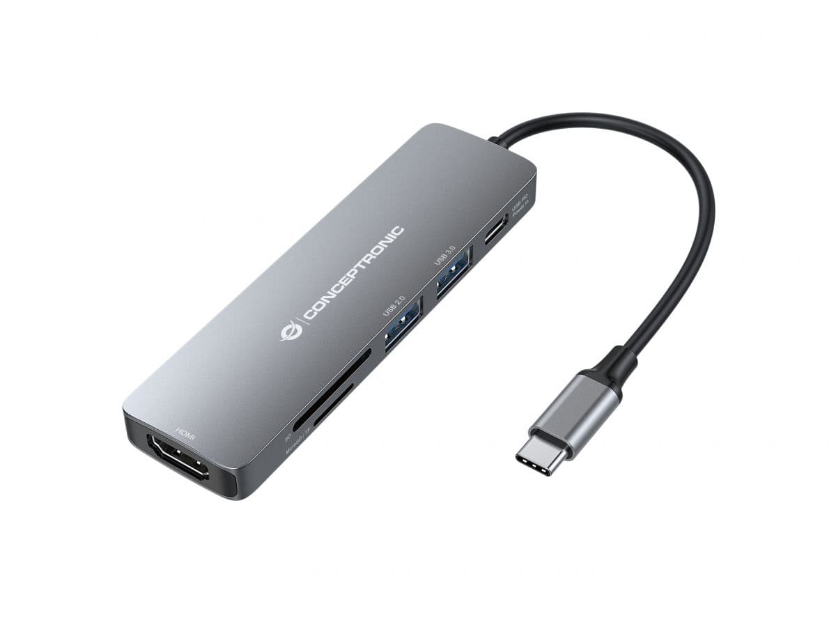 CONCEPTRONIC 6-in-1 USB 3.2 Gen 1 Docking Station — photo 2 of 5